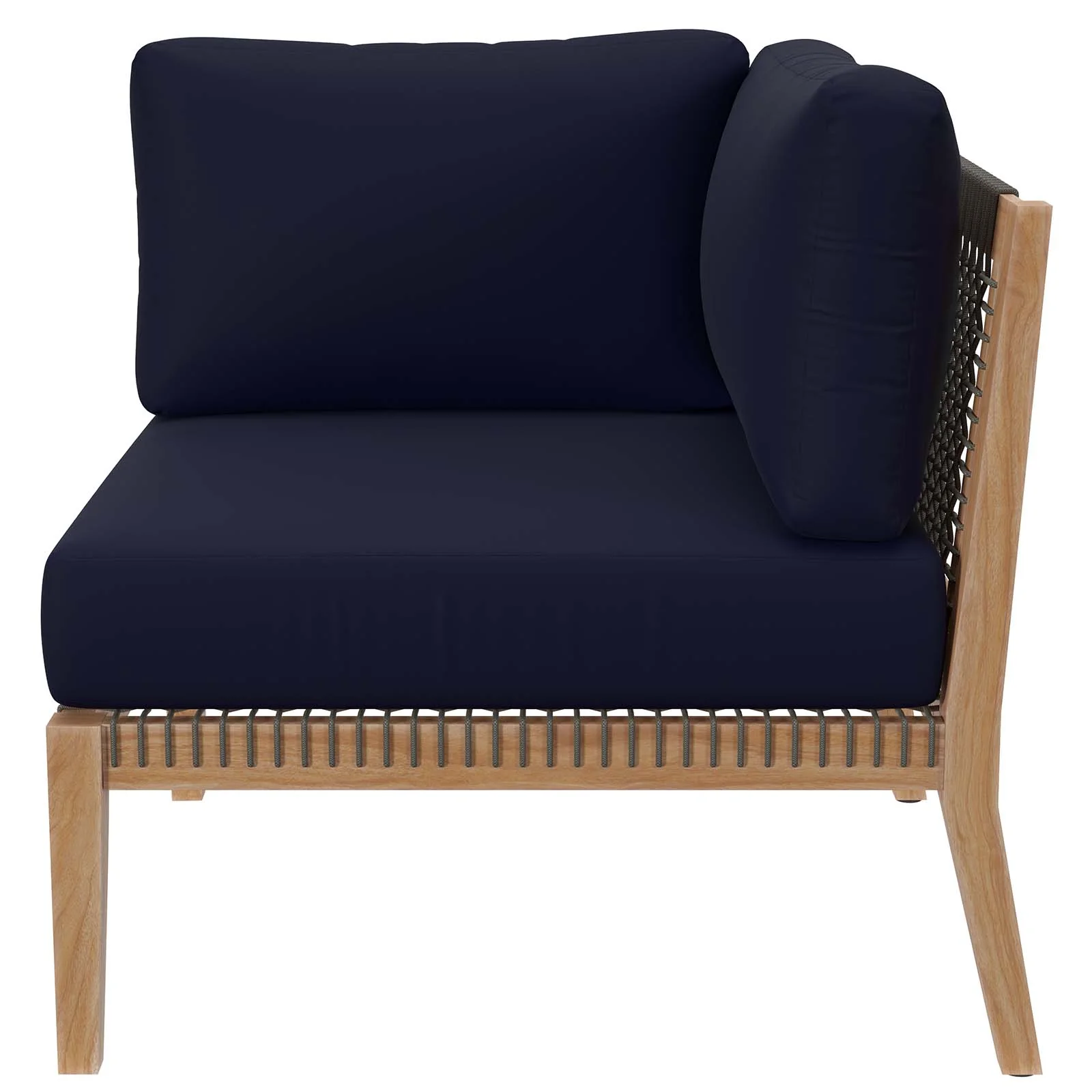 Clearwater Outdoor Patio Teak Wood Sofa By Modway - EEI-6120 - Image 26