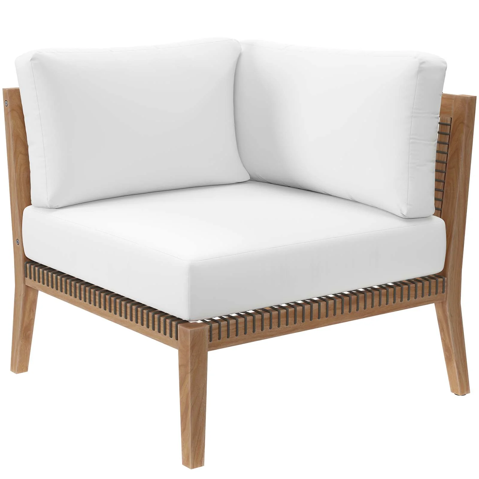 Clearwater Outdoor Patio Teak Wood Sofa By Modway - EEI-6120 - Image 35