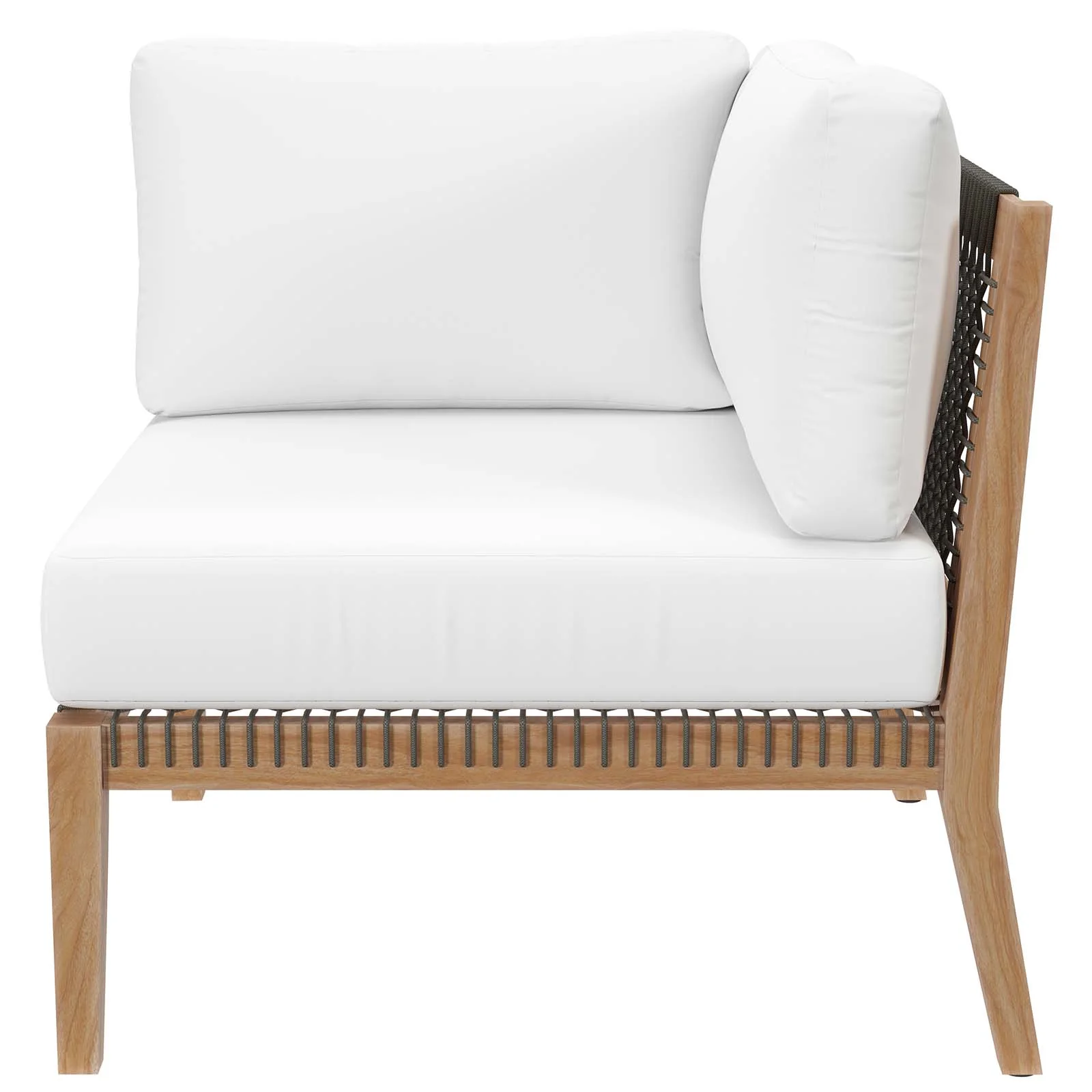 Clearwater Outdoor Patio Teak Wood Sofa By Modway - EEI-6120 - Image 36