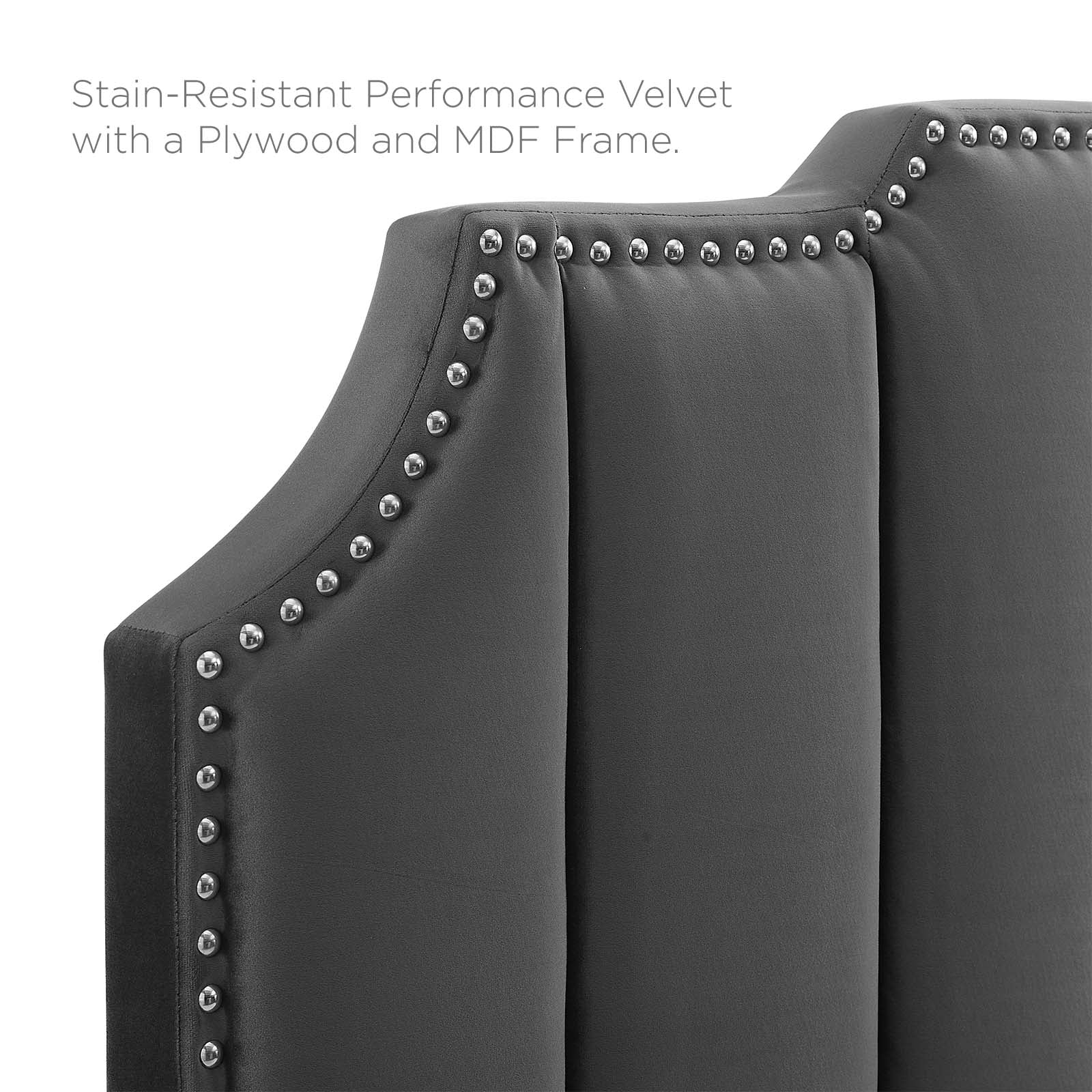 Colette Full Performance Velvet Platform Bed By Modway - MOD-6889 - Image 7