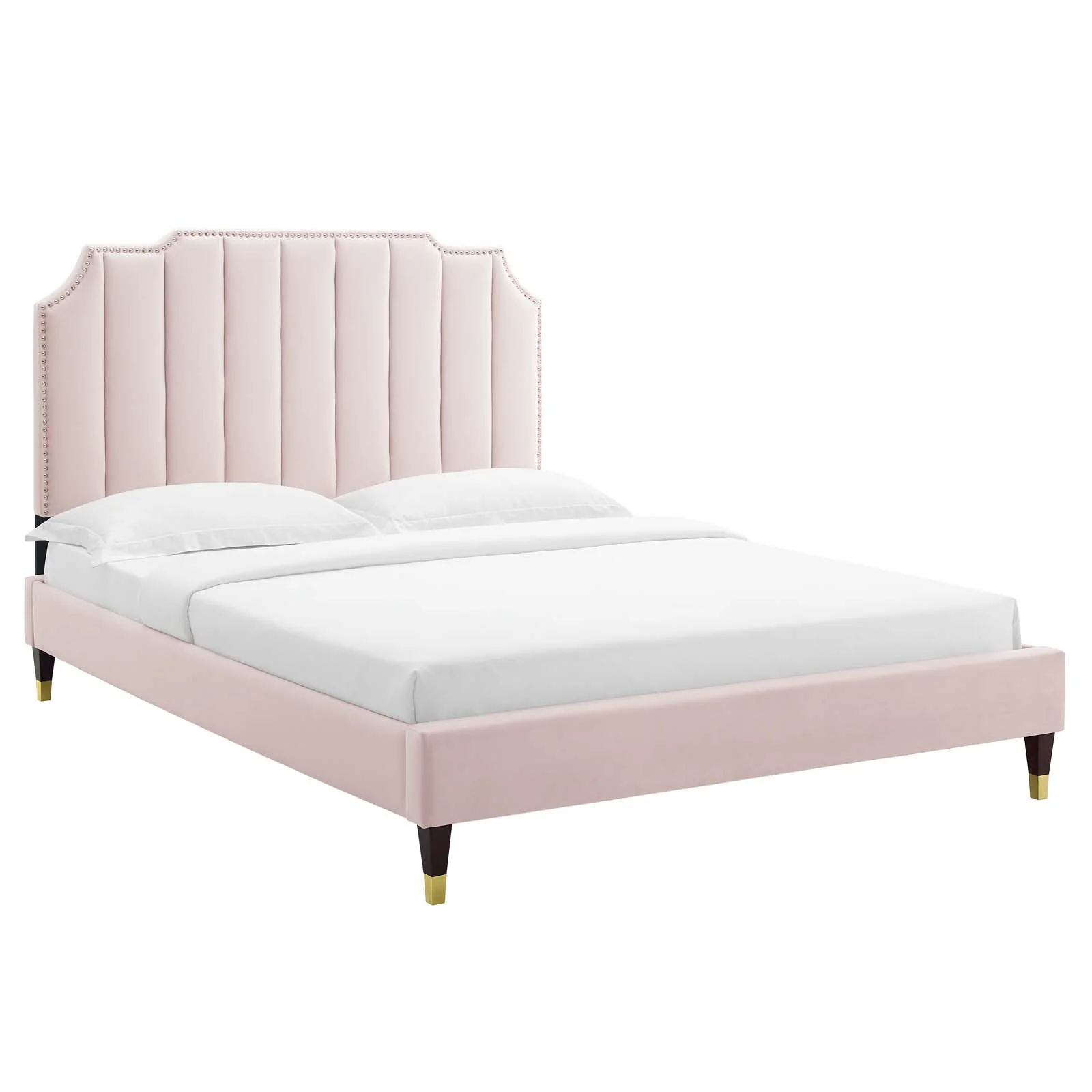 Colette Full Performance Velvet Platform Bed By Modway - MOD-6889 - Image 81