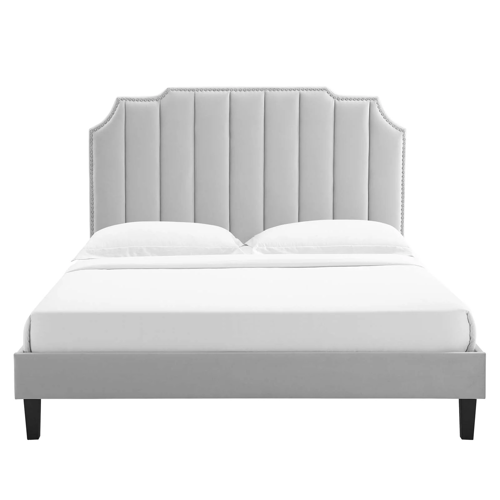 Colette Full Performance Velvet Platform Bed By Modway - MOD-6890 - Image 44