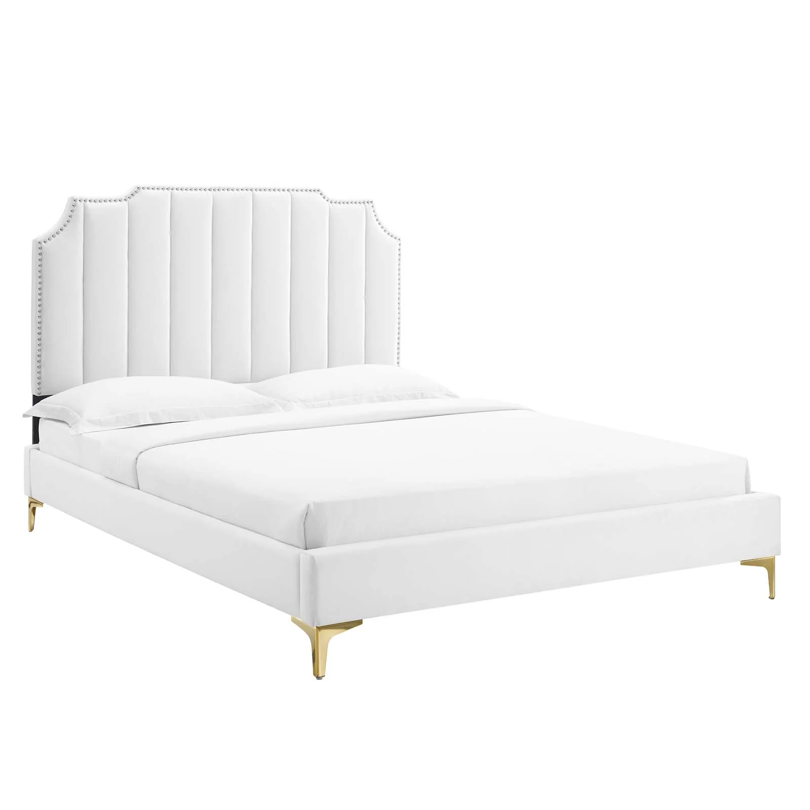 Colette King Performance Velvet Platform Bed By Modway - MOD-6894 - Image 113