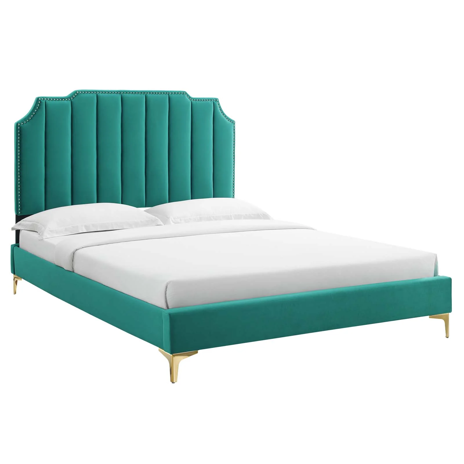 Colette King Performance Velvet Platform Bed By Modway - MOD-6894 - Image 97