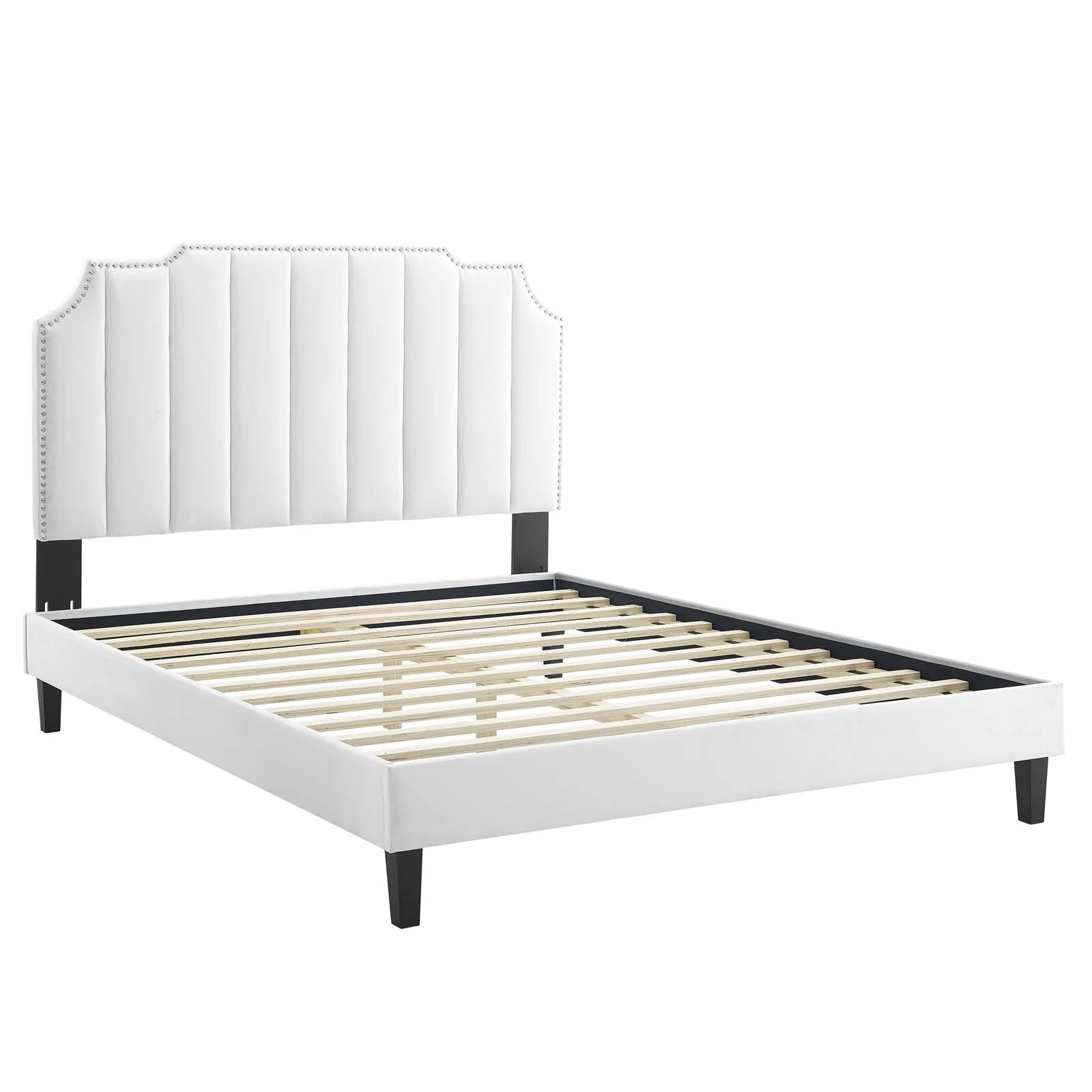 Colette King Performance Velvet Platform Bed By Modway - MOD-7075 - Image 122