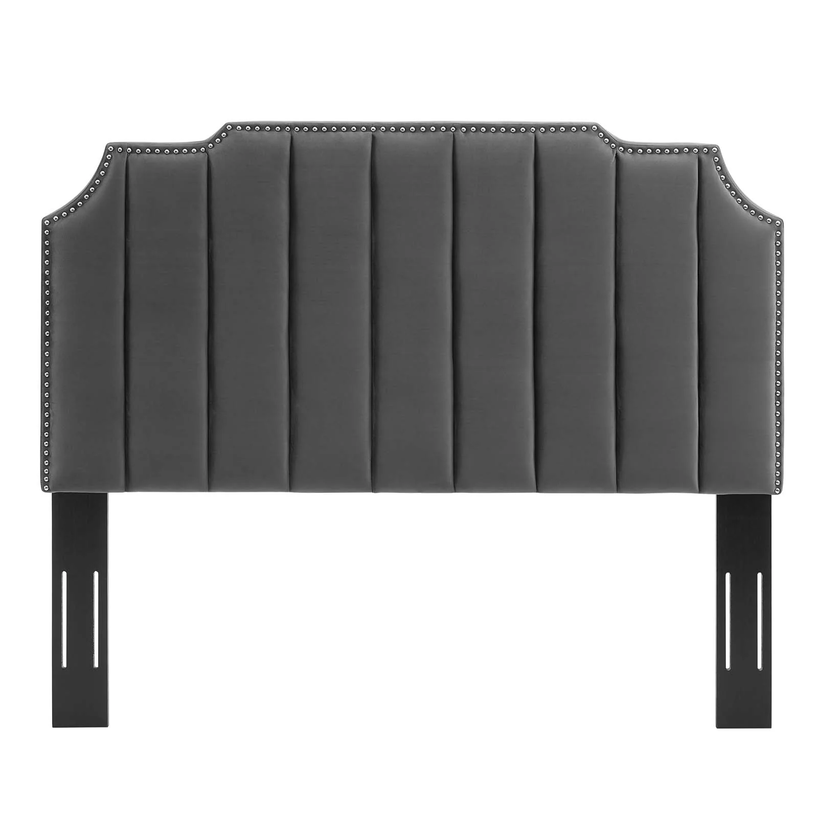 Colette Queen Performance Velvet Platform Bed By Modway - MOD-6585 - Image 3
