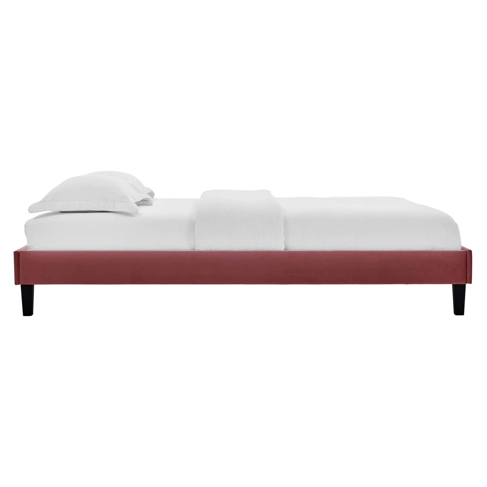 Colette Queen Performance Velvet Platform Bed By Modway - MOD-6585 - Image 31