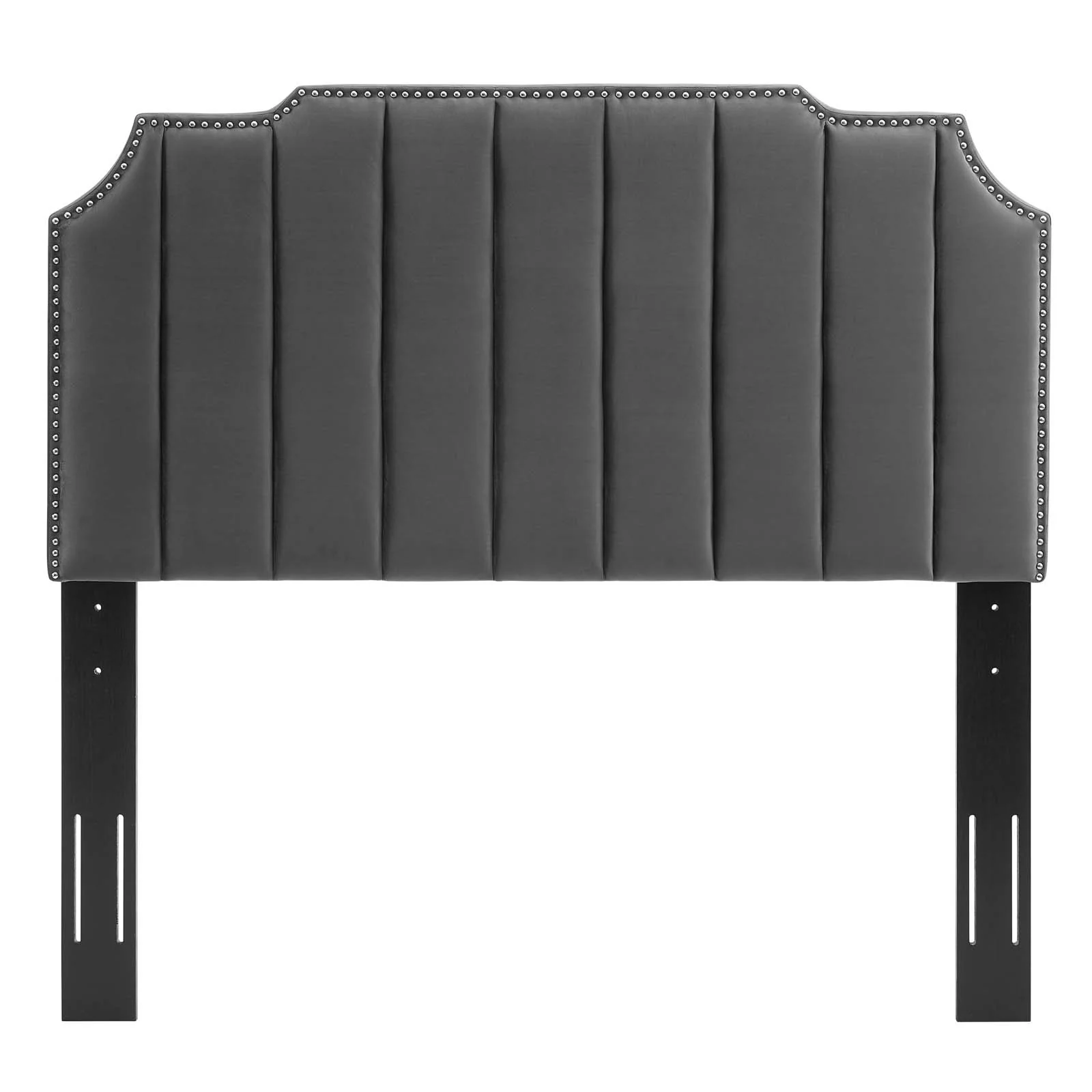 Colette Queen Performance Velvet Platform Bed By Modway - MOD-6585 - Image 4