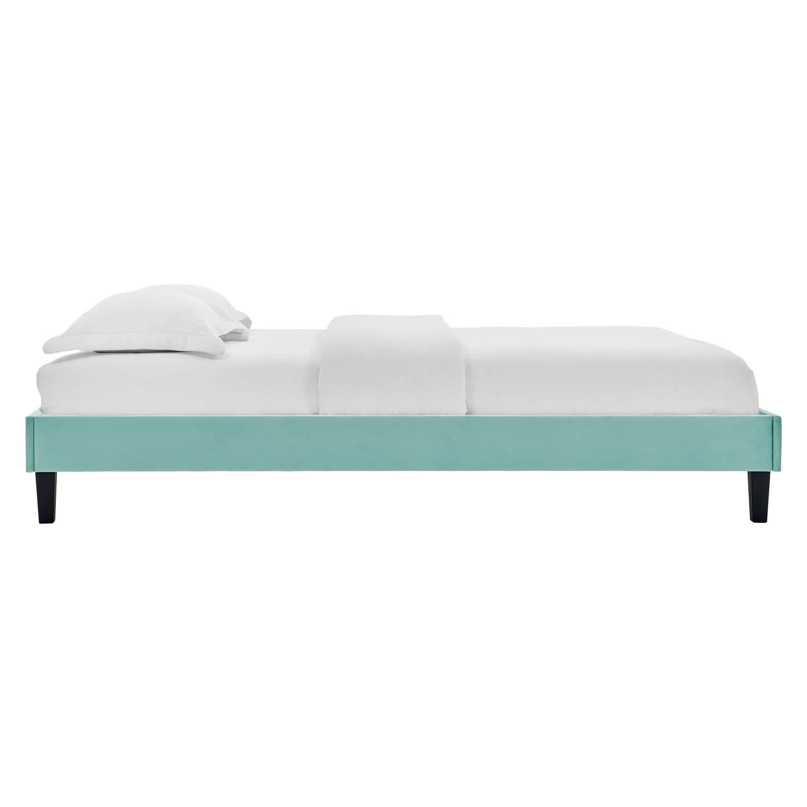 Colette Queen Performance Velvet Platform Bed By Modway - MOD-6585 - Image 63