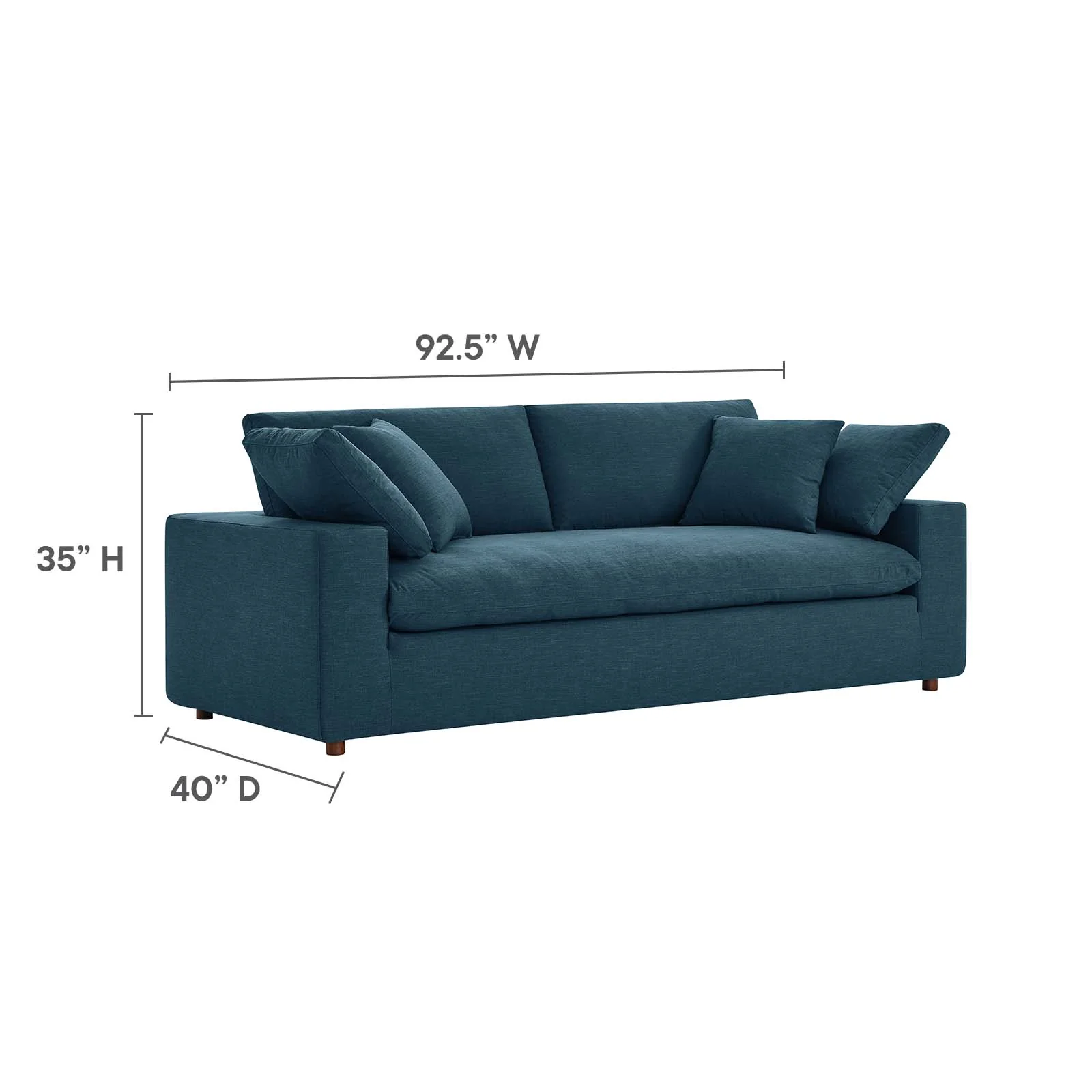 Commix Down Filled Overstuffed Sectional Sofa By Modway - EEI-6510 - Image 10