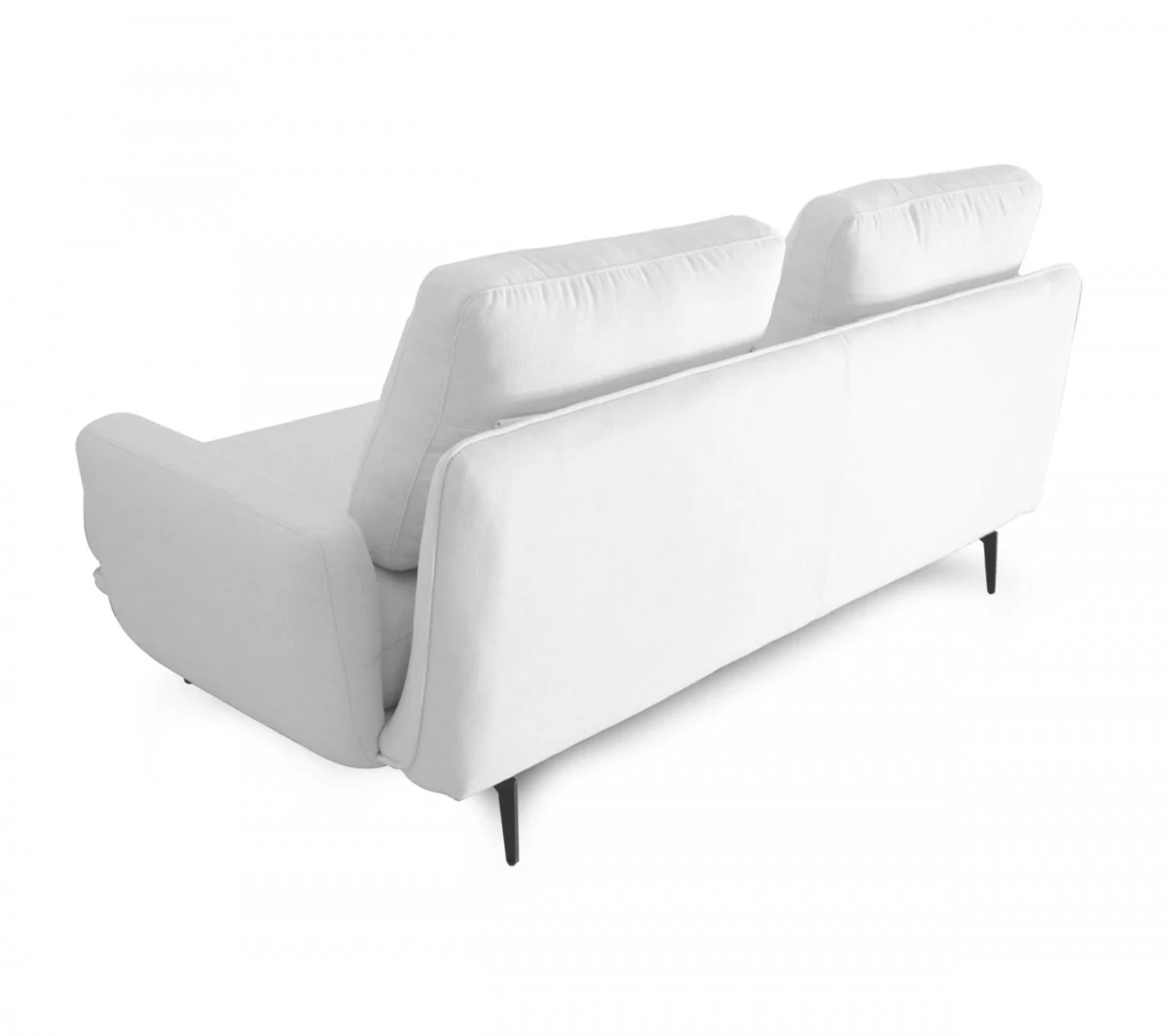 Contempo Retro 78" Light Gray Loveseat By Homeroots - Image 10