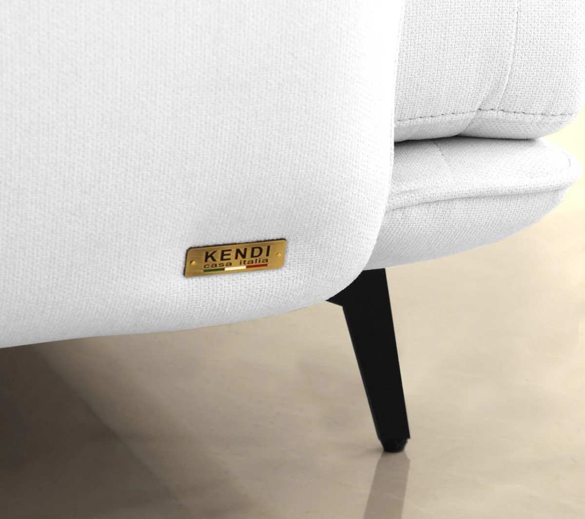 Contempo Retro 78" Light Gray Loveseat By Homeroots - Image 13