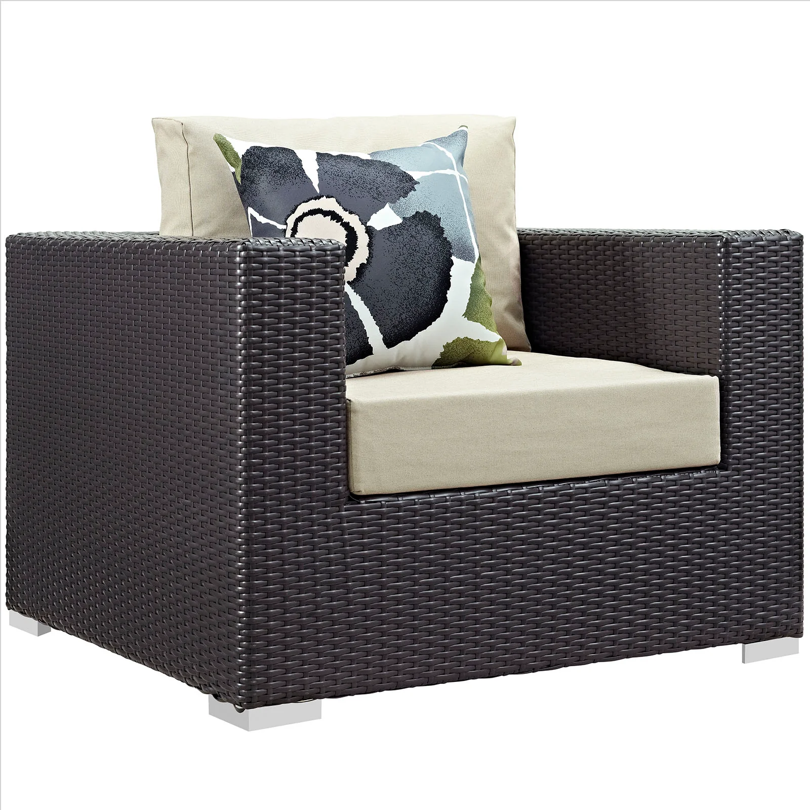 Convene 5 Piece Outdoor Patio Sectional Set By Modway - EEI-2366 - Image 3