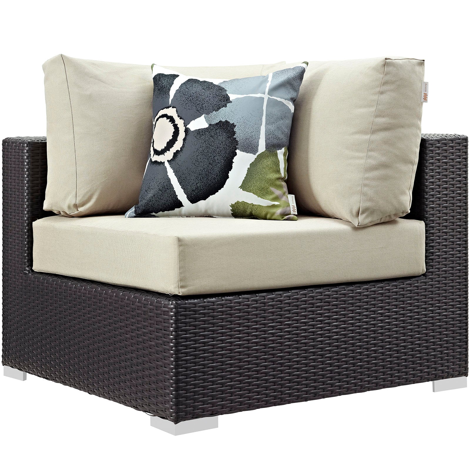 Convene 9 Piece Outdoor Patio Sectional Set By Modway - EEI-2373 - Image 4