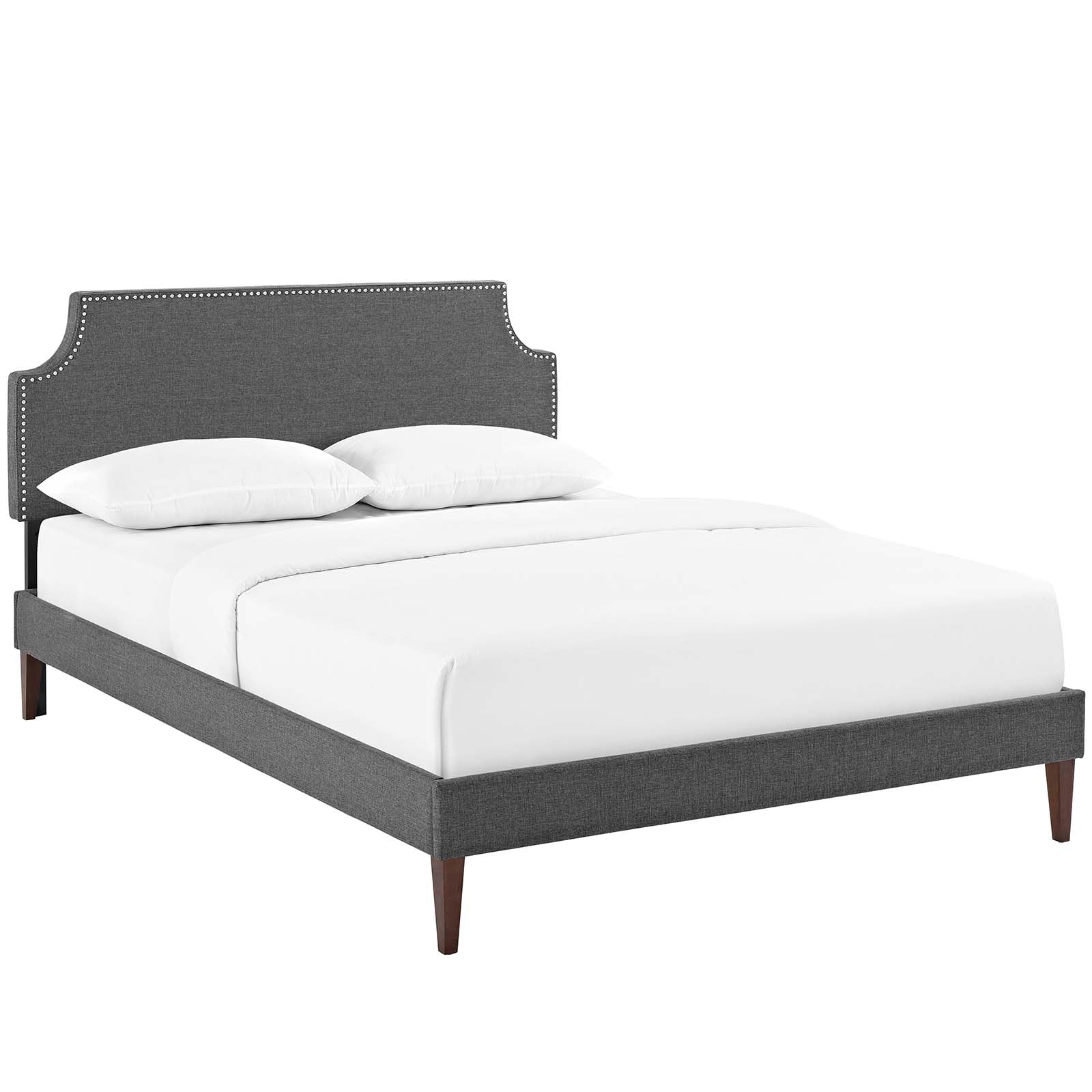 Corene Full Fabric Platform Bed with Squared Tapered Legs By Modway - MOD-5953 - Image 2