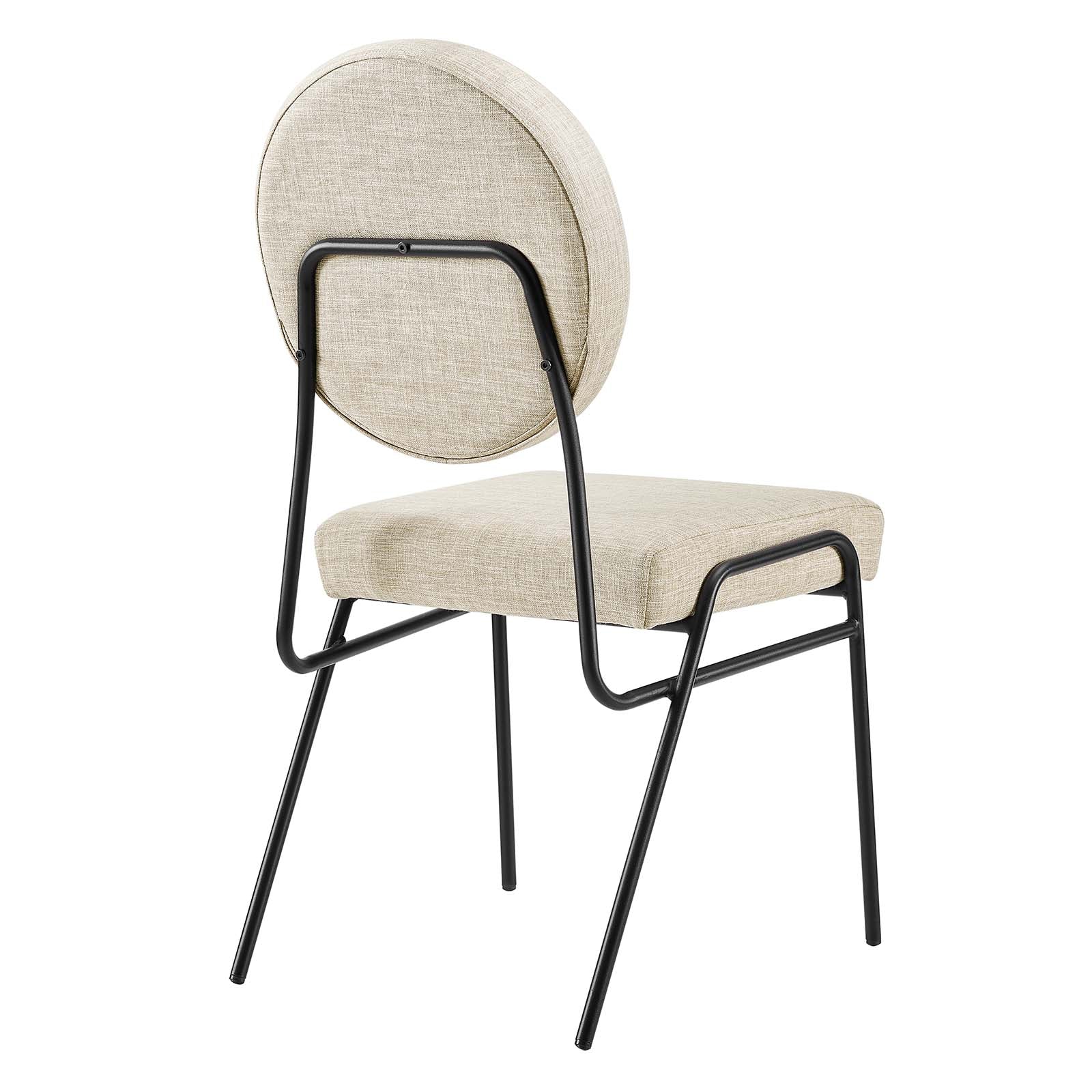 Craft Upholstered Fabric Dining Side Chairs - Set of 2 By Modway - EEI-6582 - Image 5