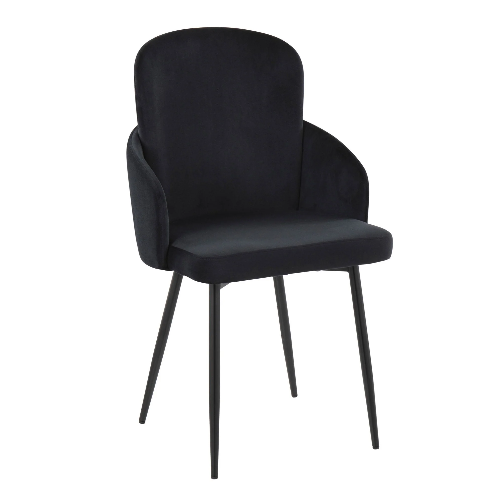Dahlia Dining Chair - Set of 2 Black By LumiSource - CH-DAHLIA2 BKVBK2 - Image 4