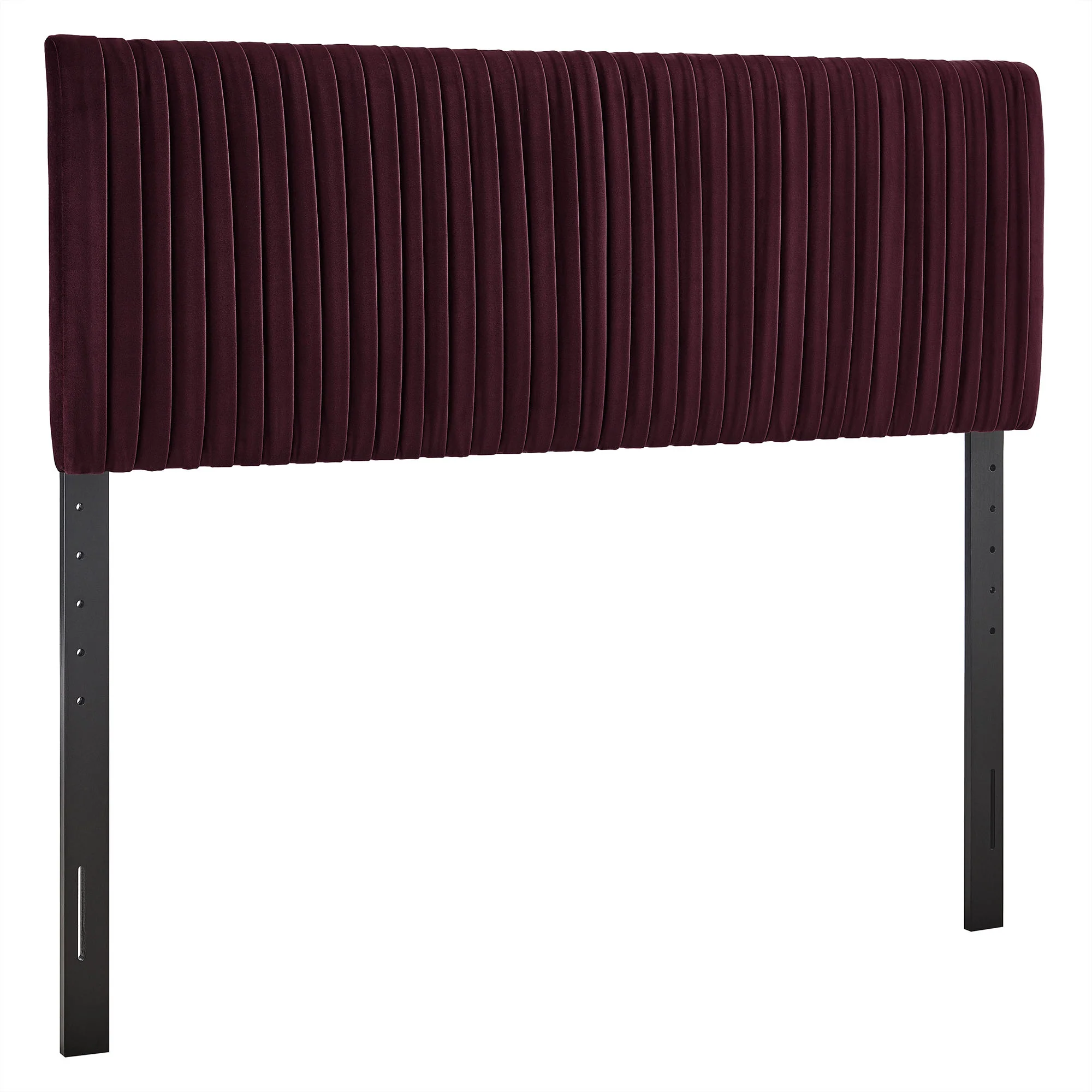 Eloise Stain-Resistant Performance Velvet Full Headboard by Modway - Image 9