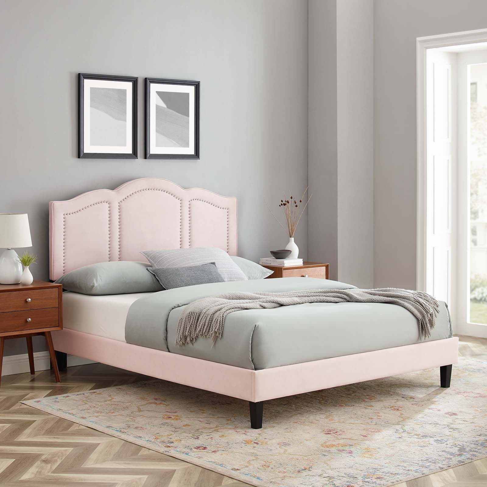 Emerson Performance Velvet Full Platform Bed By Modway - MOD-6855 - Image 70