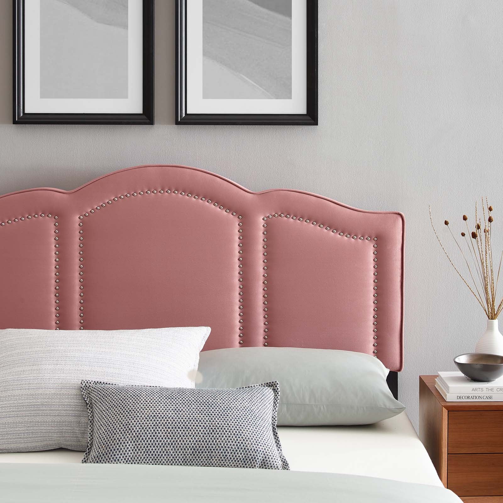 Emerson Performance Velvet Queen Platform Bed By Modway - MOD-6579 - Image 26