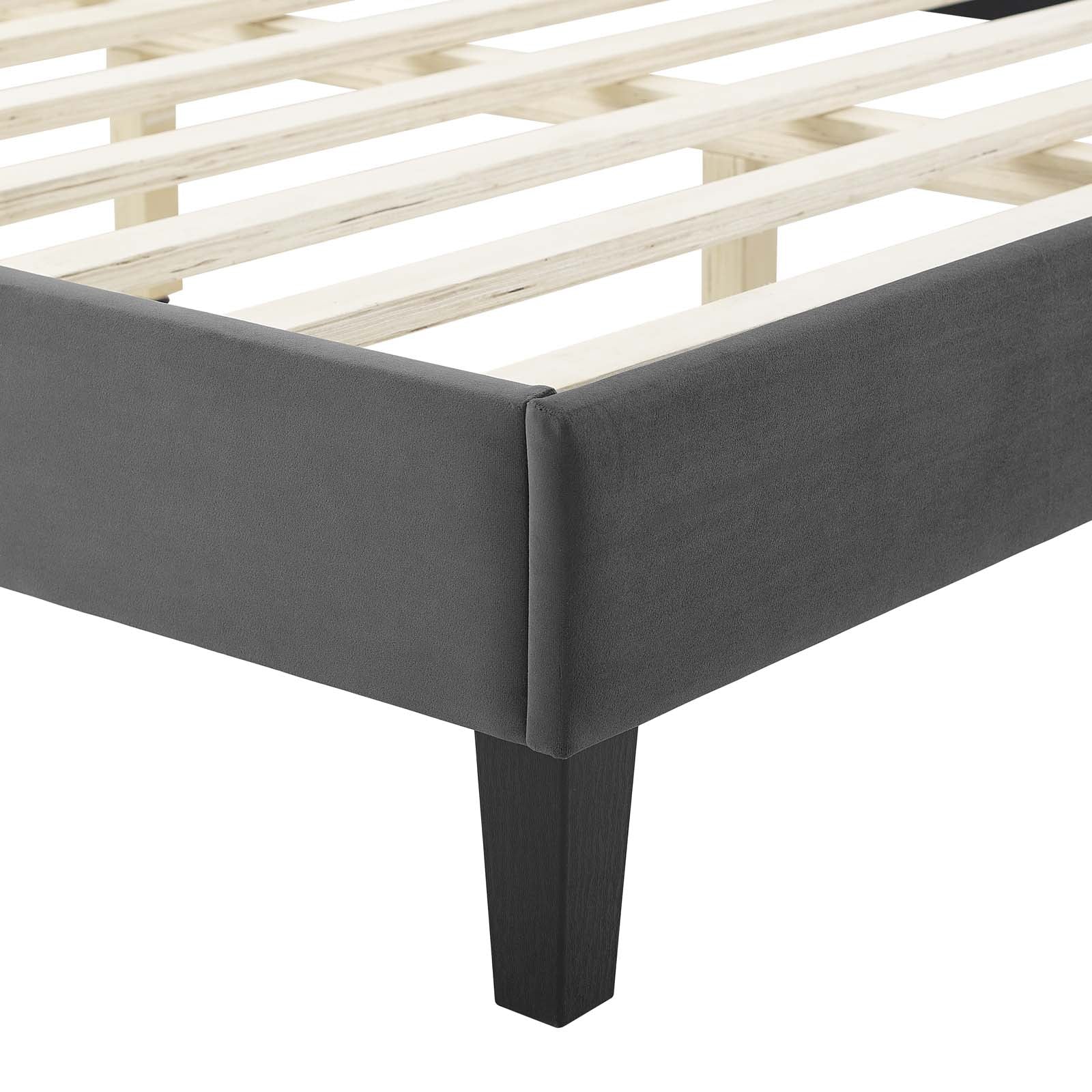 Emerson Performance Velvet Twin Platform Bed By Modway - MOD-6849 - Image 9