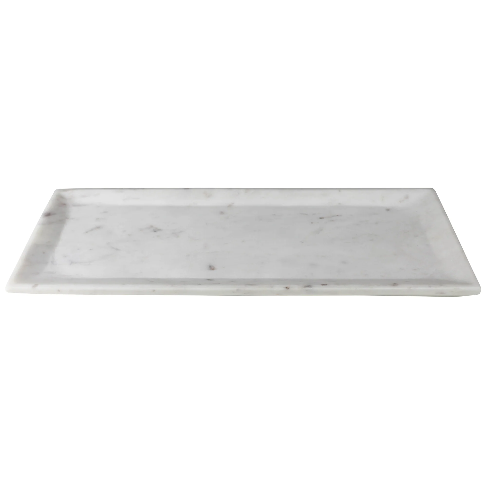 Essex Rectangle Plate, Marble - Large By HomArt