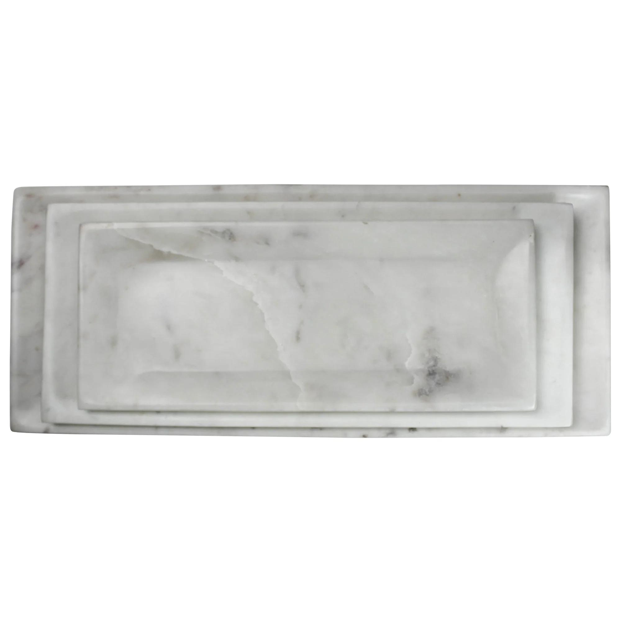 Essex Rectangle Plate, Marble - Small Set Of 2 By HomArt - Image 10