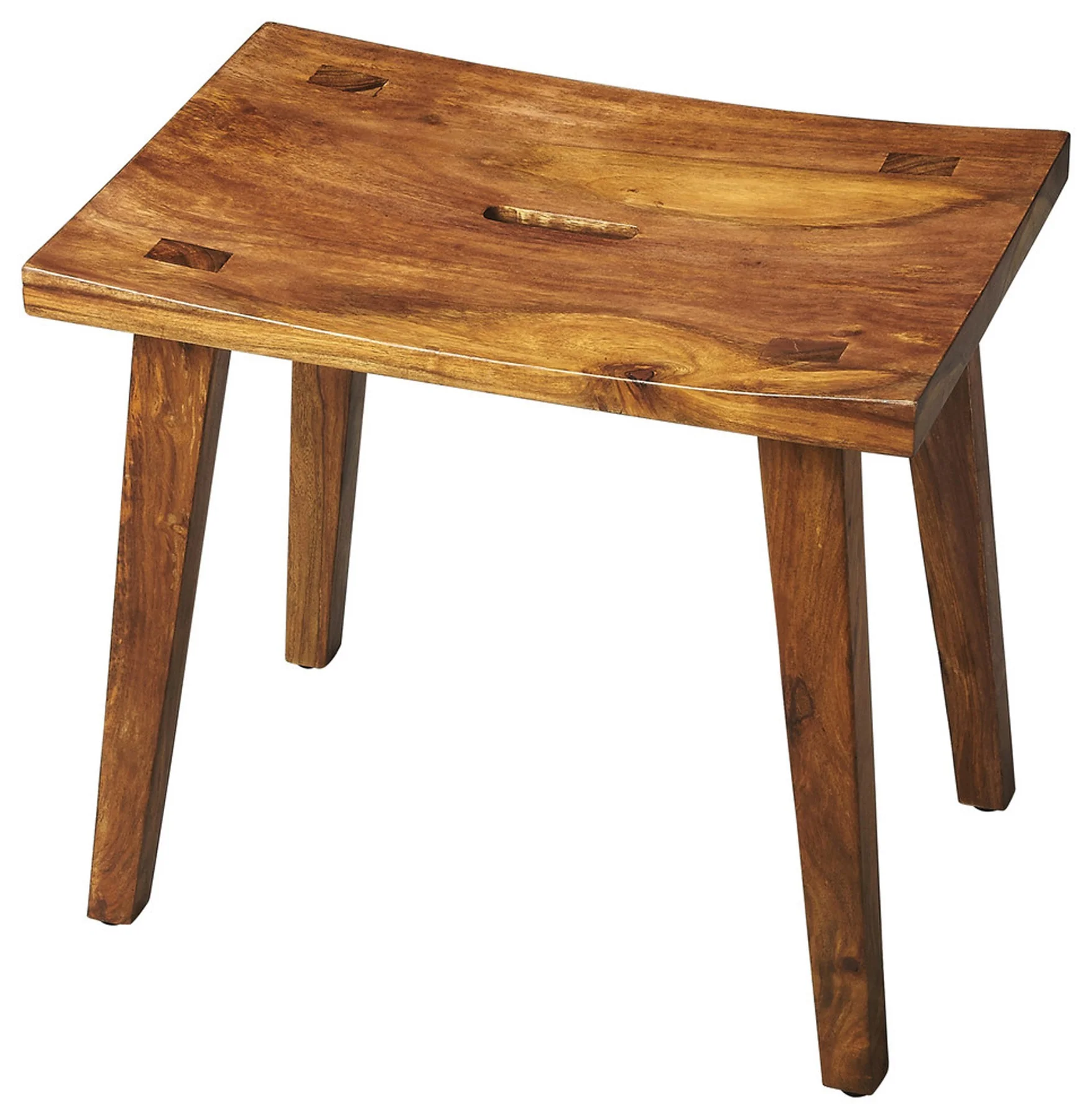 Exotic Rectangular Stool By Homeroots
