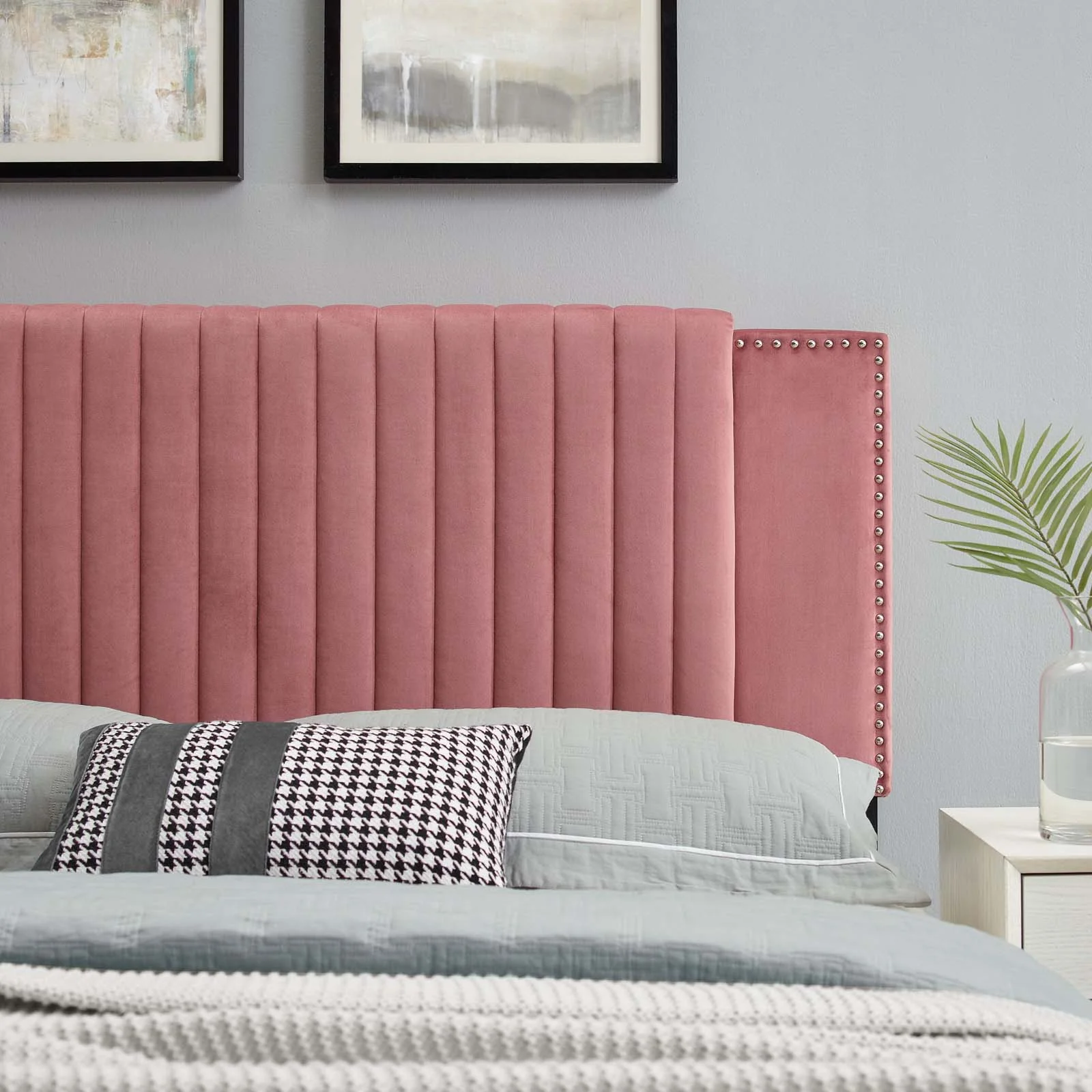 Felicity Channel Tufted Performance Velvet King/California King Headboard By Modway - MOD-6663 - Image 9