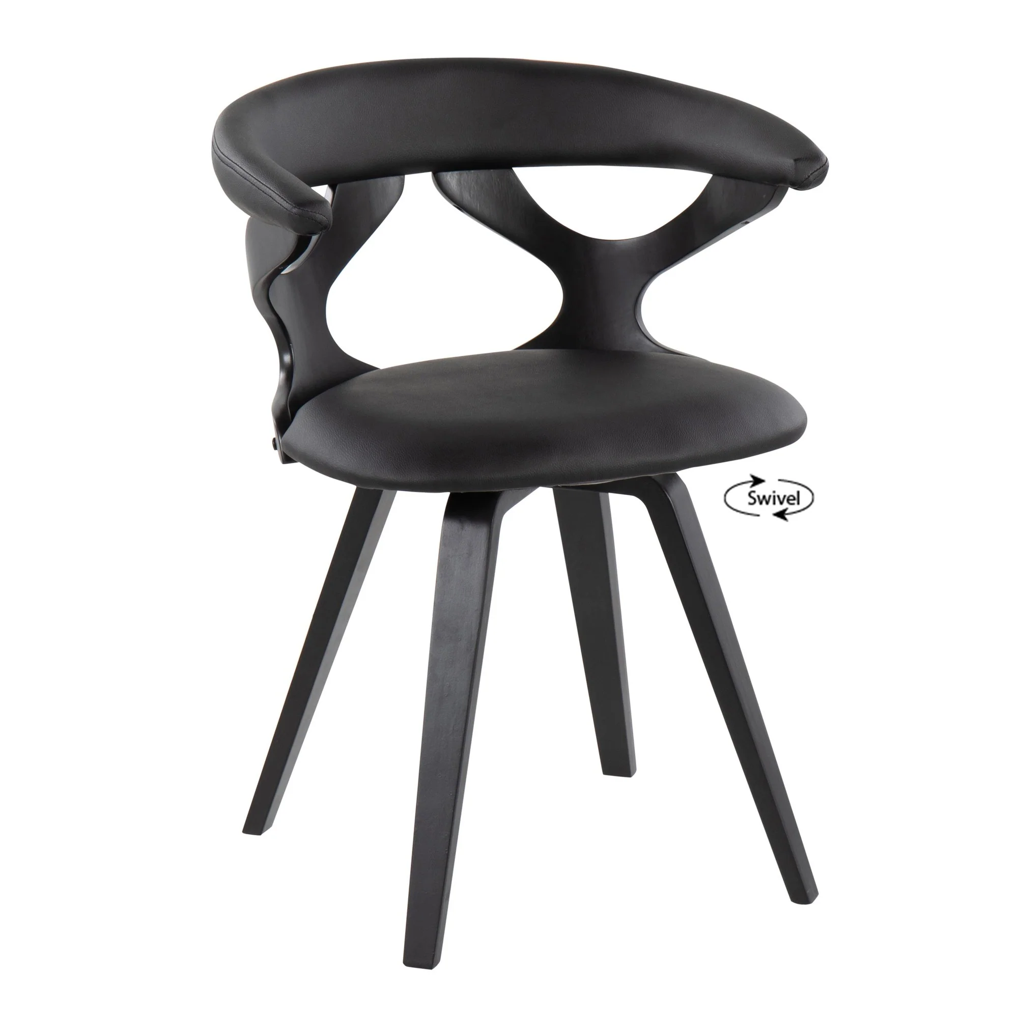 Gardenia Chair Black By LumiSource