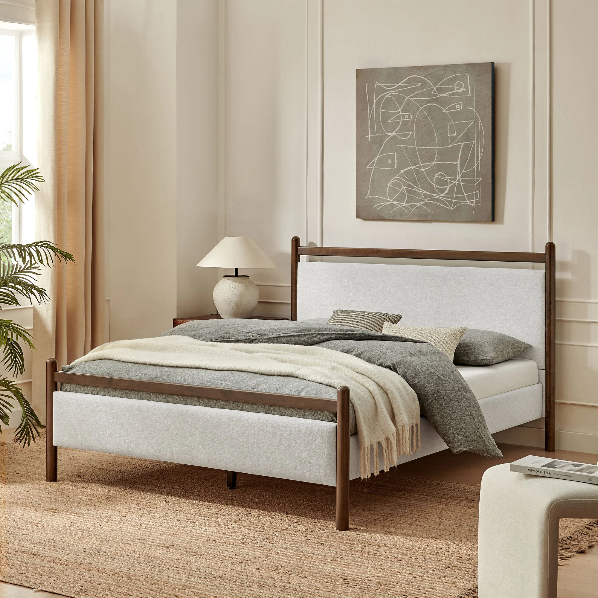 Ginny Full Size Platform Bed Frame by Modway - Image 27