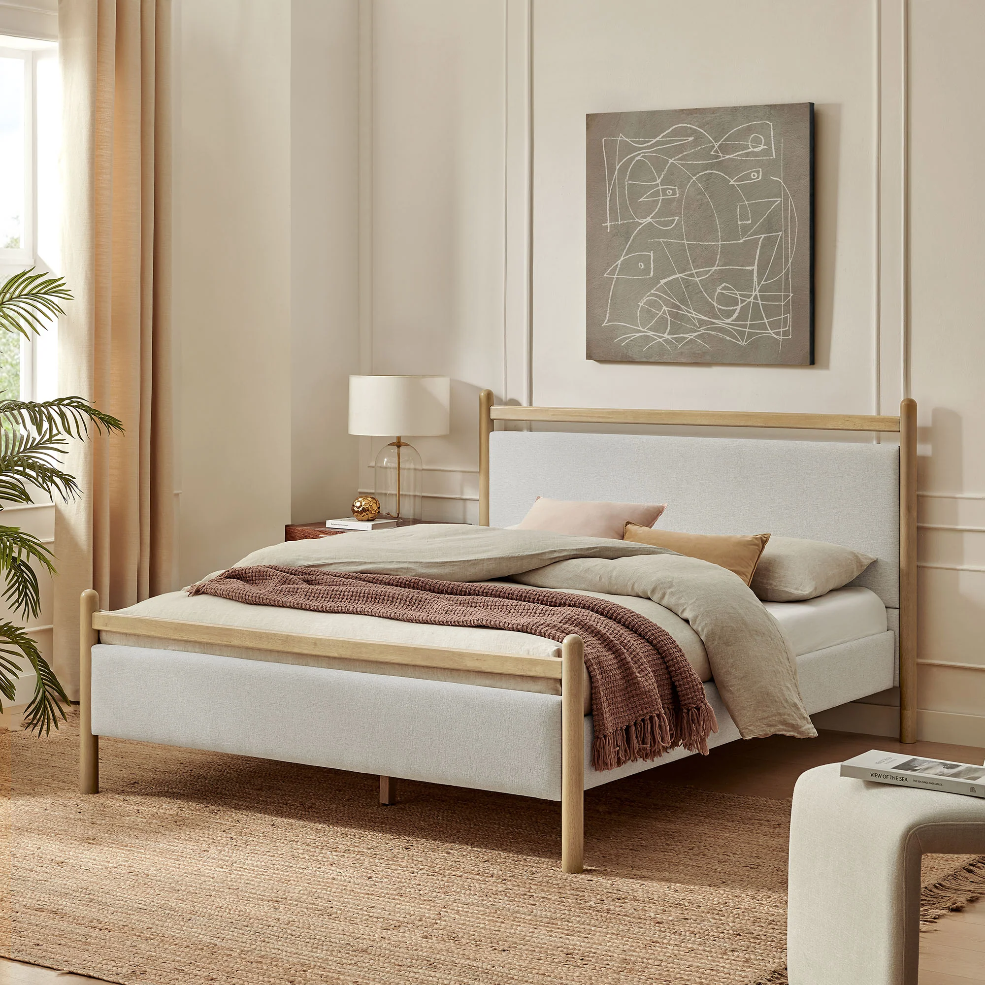 Ginny Queen Size Platform Bed Frame by Modway - Image 7