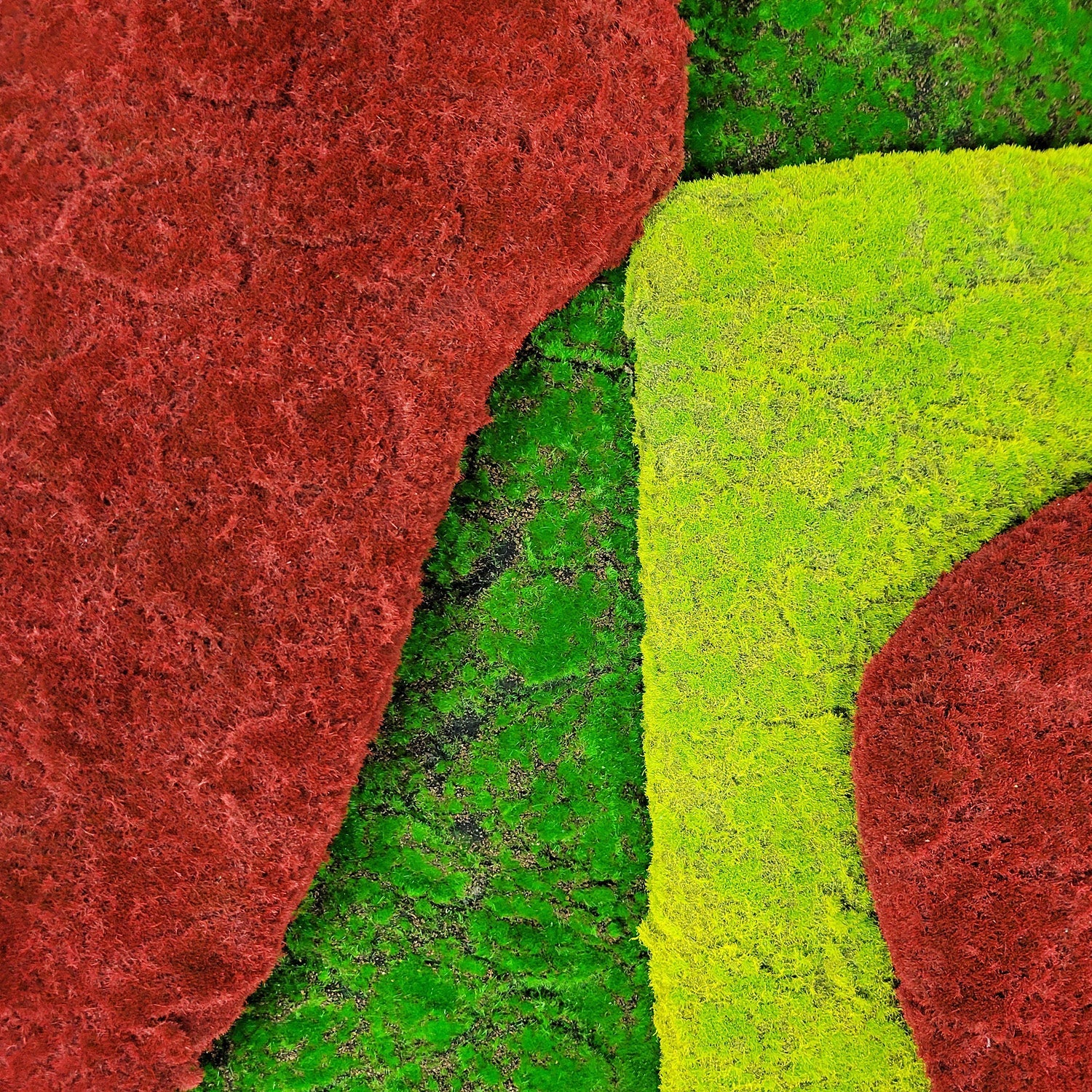 Green Wall, Doodle, Set/3, Right By Gold Leaf - Image 3