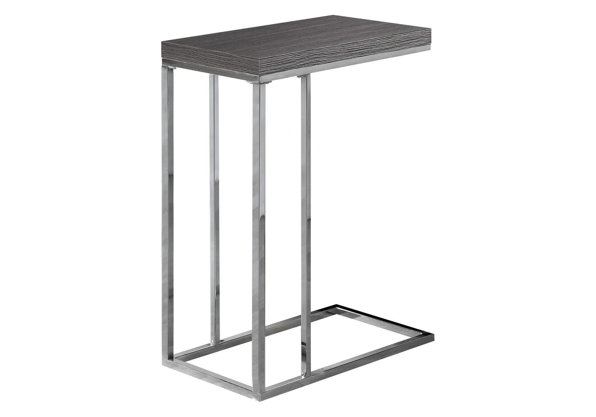 Grey Particle Board Metal Accent Table By Homeroots - 333105
