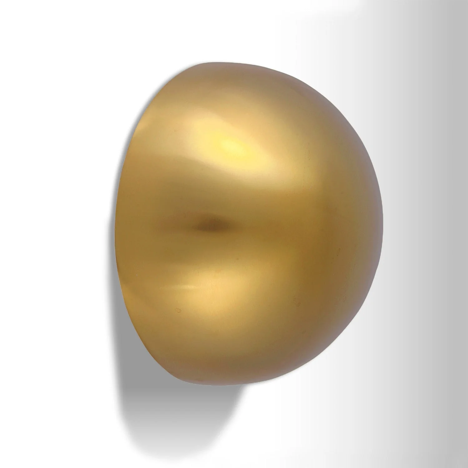 Half Ball 6"D, Gold Matte By Gold Leaf