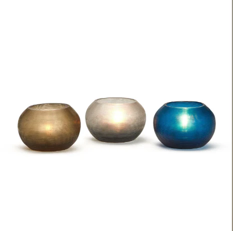 Handcrafted Glass Votives Set Of 12 By Tozai Home