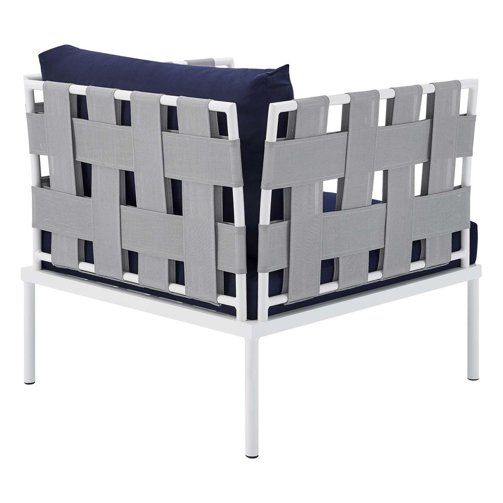 Harmony 7-Piece  Sunbrella® Outdoor Patio Aluminum Sectional Sofa Set By Modway - EEI-4937 - Image 26