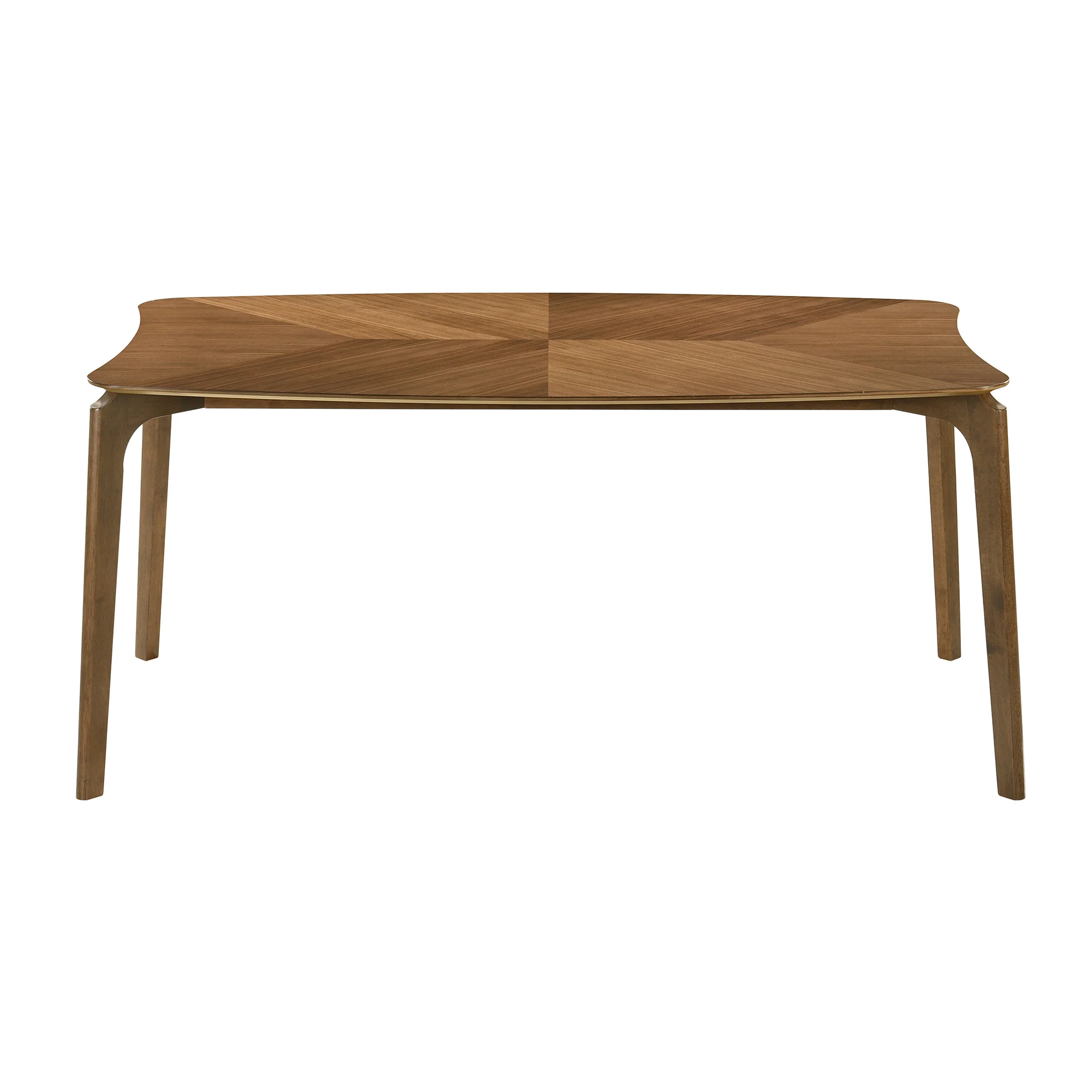 Kalia 5 Piece Wood Dining Set in Walnut Finish with Blue Fabric By Armen Living - Image 28