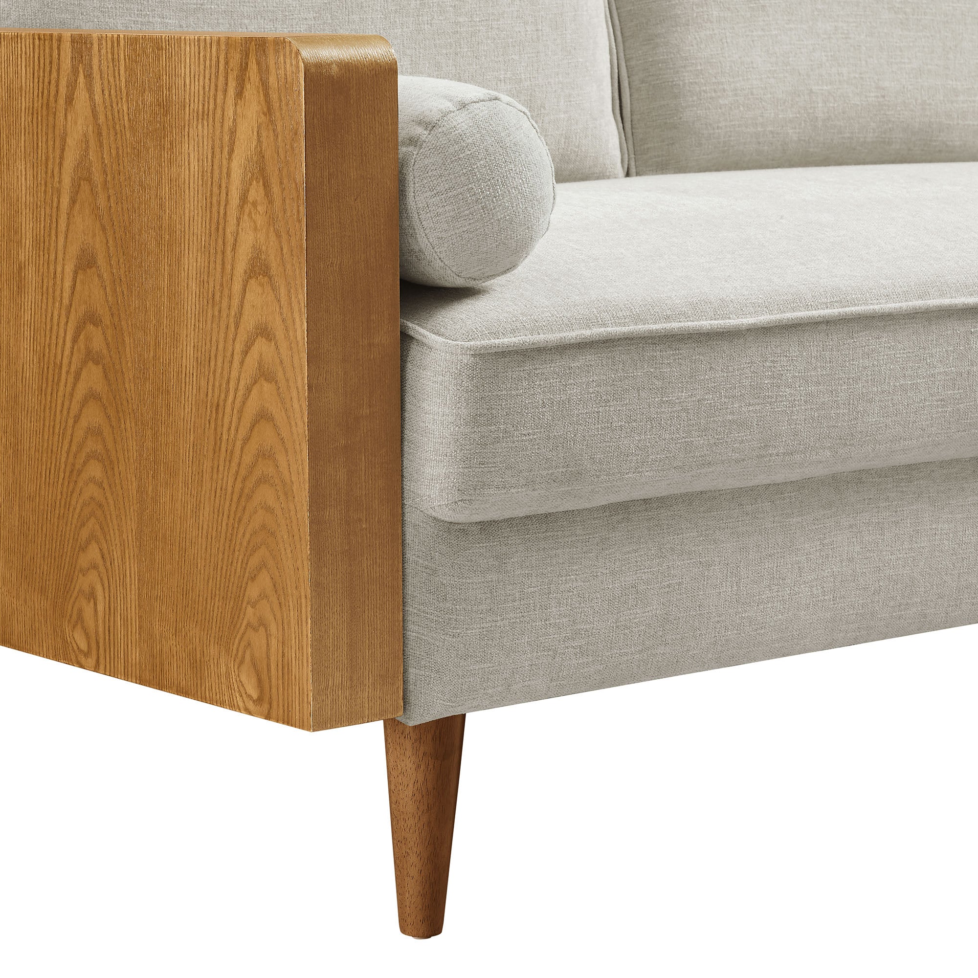 Kellan Heathered Weave Fabric Loveseat by Modway - Image 6