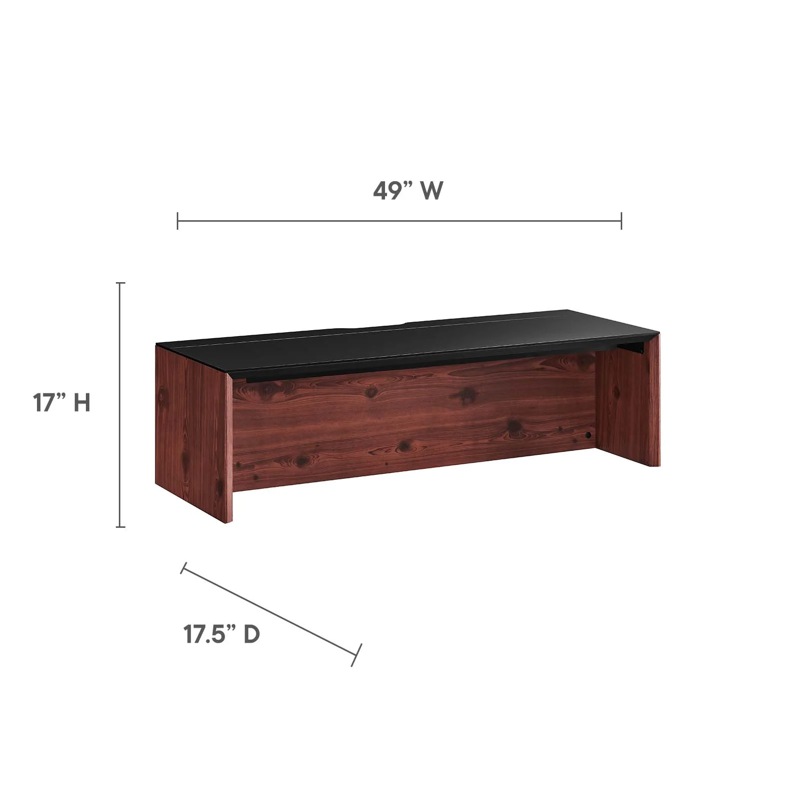 Kinetic 49" Wall-Mount Office Desk By Modway - EEI-6207 - Image 7