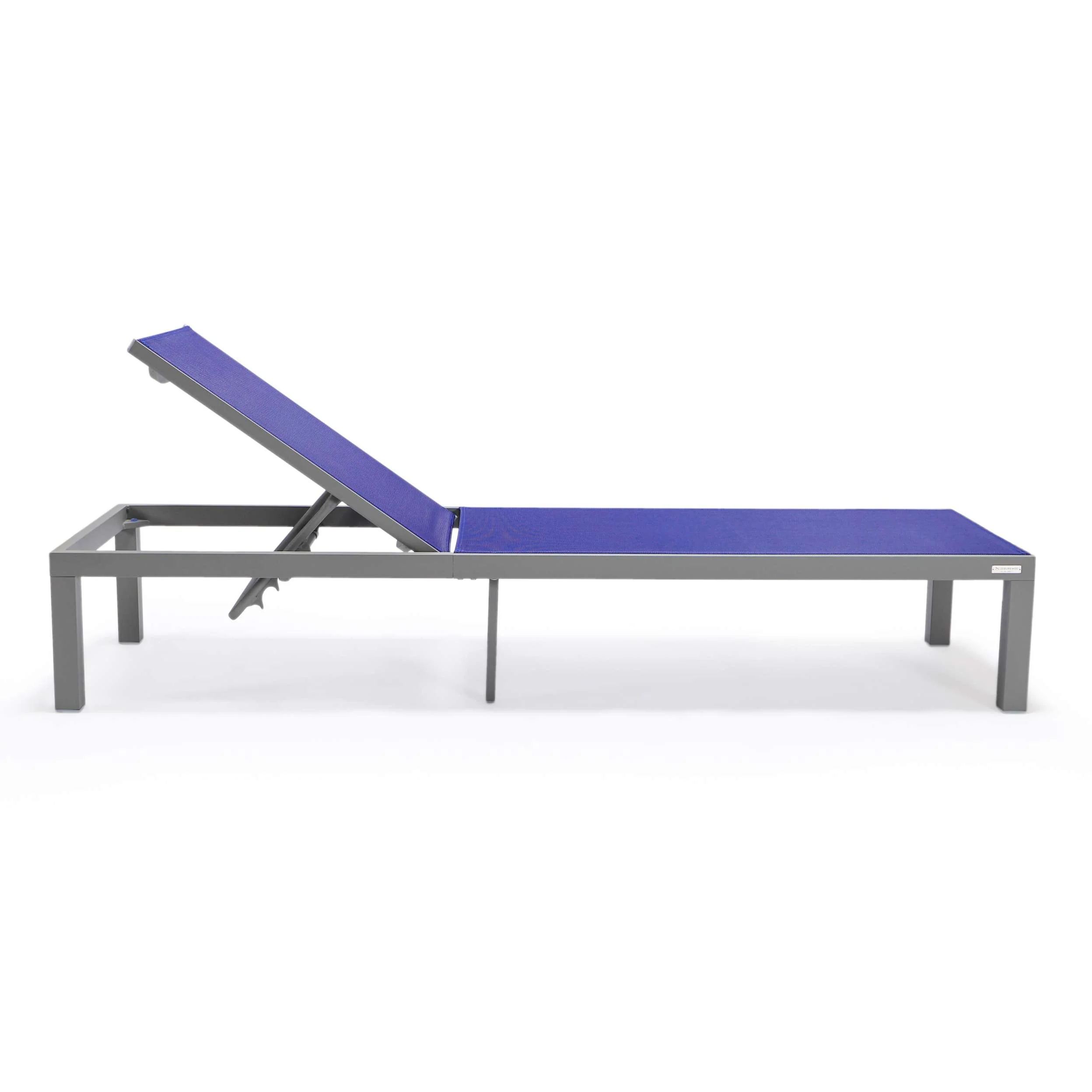 LeisureMod Marlin Modern Aluminum Outdoor Patio Chaise Lounge Chair Set of 2 - MLGRCF21-77BL2 - Image 113