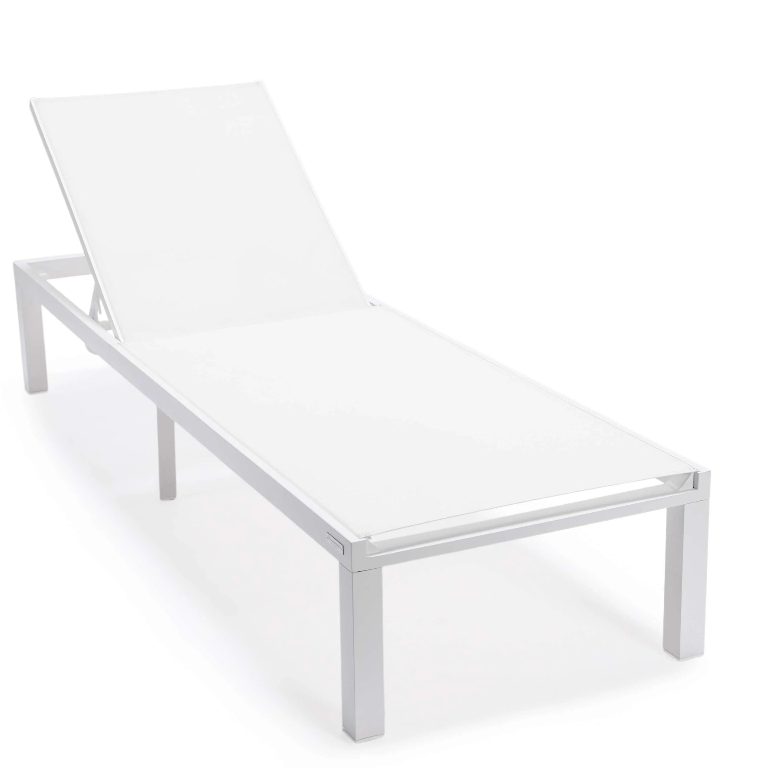 LeisureMod Marlin Modern Aluminum Outdoor Patio Chaise Lounge Chair Set of 2 - MLWCF21-77BL2 - Image 134