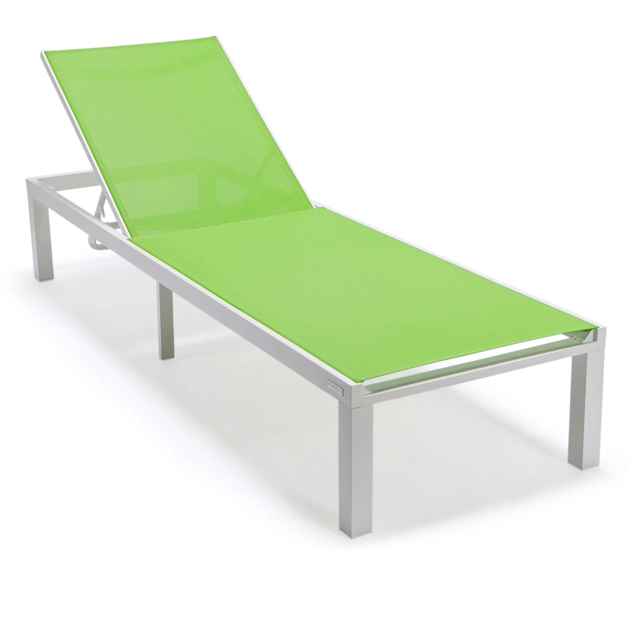 LeisureMod Marlin Modern Aluminum Outdoor Patio Chaise Lounge Chair Set of 2 - MLWCF21-77BL2 - Image 76