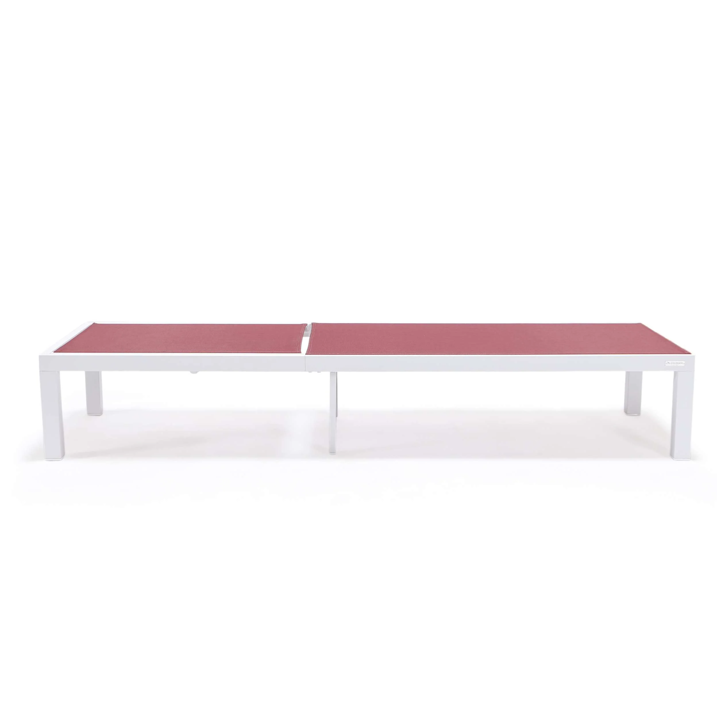 LeisureMod Marlin Modern White Aluminum Outdoor Patio Chaise Lounge Chair - MLWCF21-77BL - Image 28