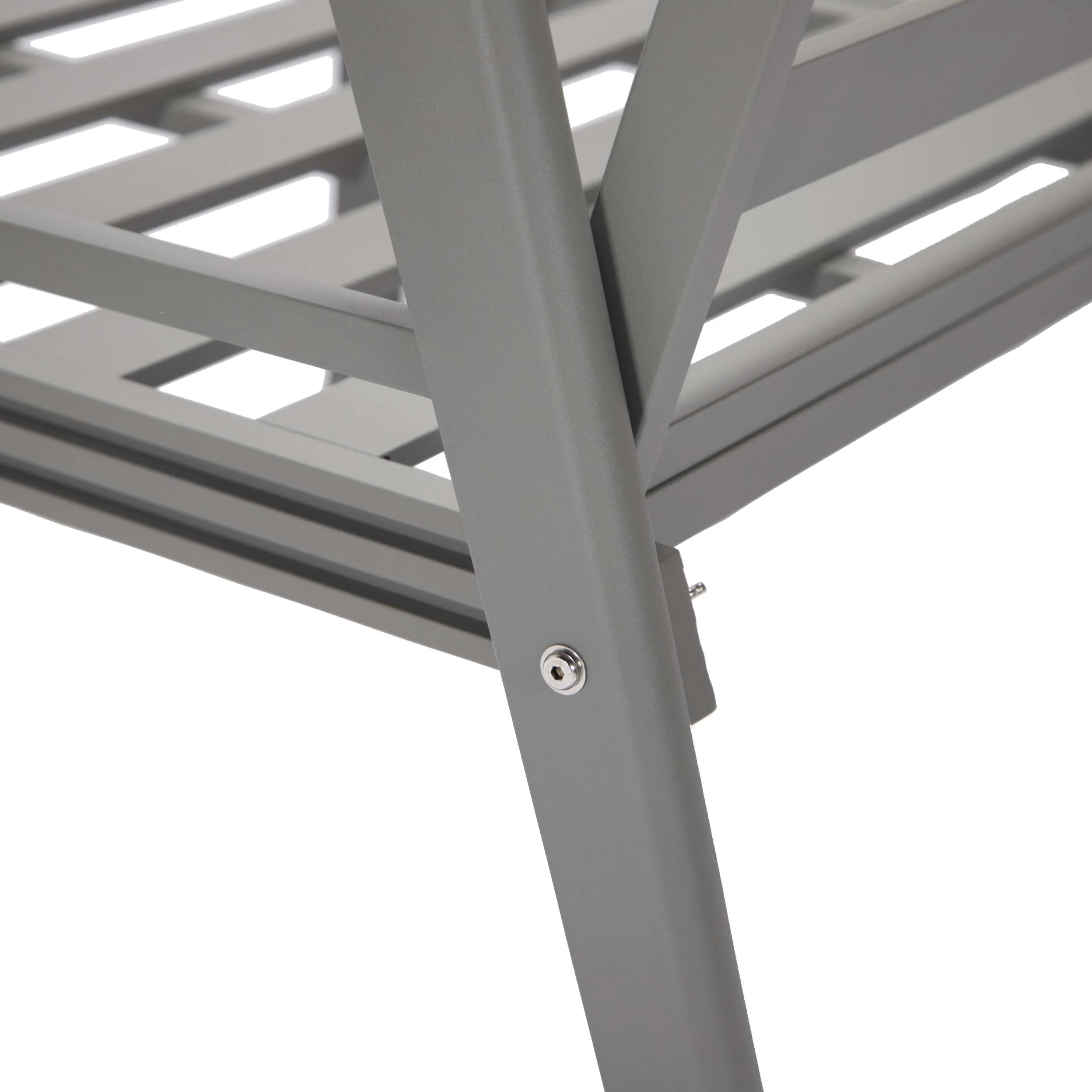 LeisureMod Walbrooke Modern Grey Patio Conversation With Square Fire Pit With Slats Design & Tank Holder - Image 17