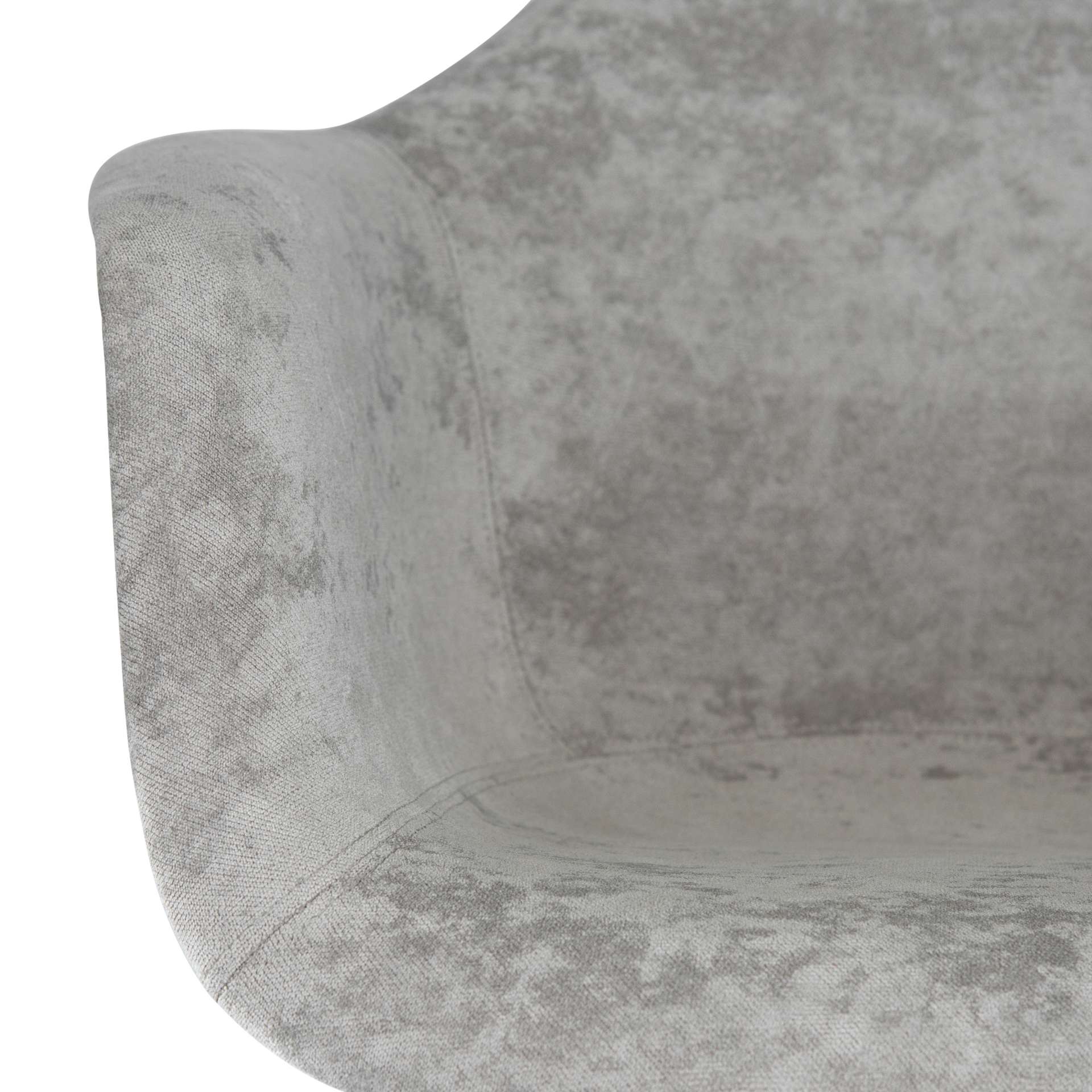 LeisureMod Willow Velvet Eiffel Wooden Base Accent Chair - W24VPR - Image 10