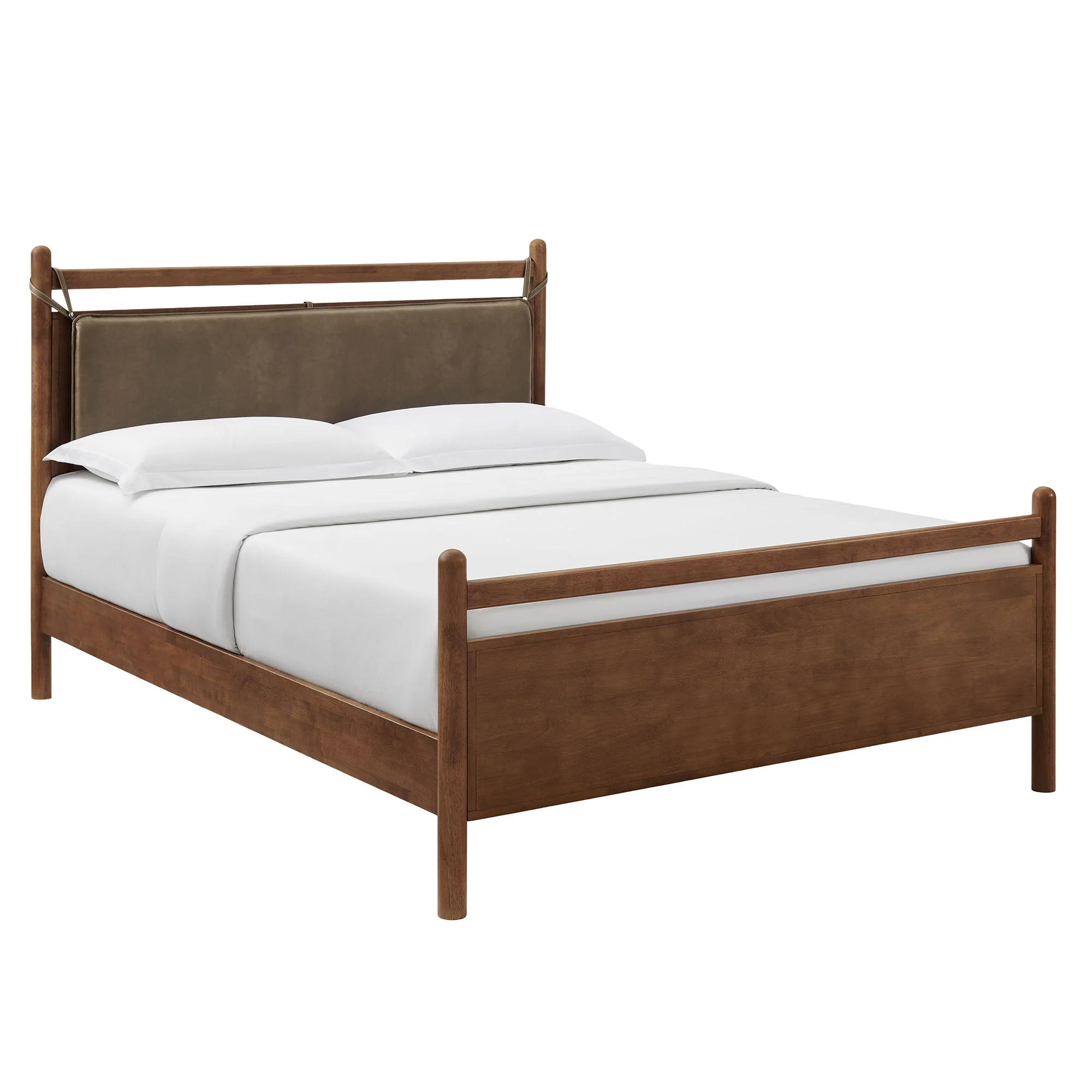 Leni Full Size Vegan Leather and Wood Platform Bed Frame by Modway - Image 11