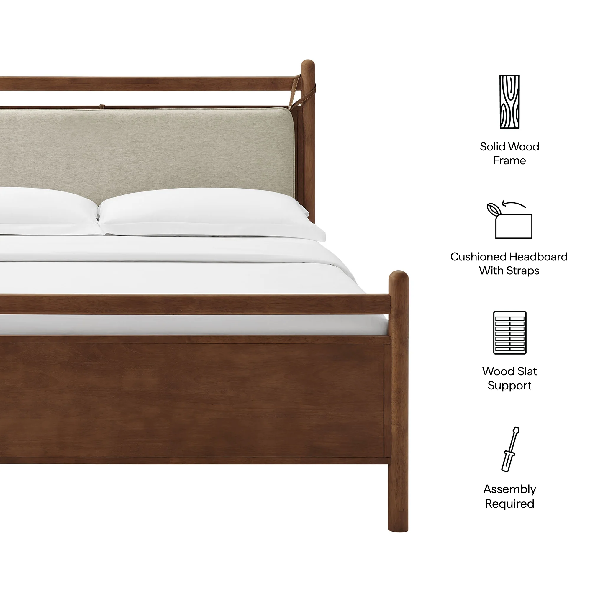 Leni Full Size Wood Platform Bed Frame by Modway - Image 19