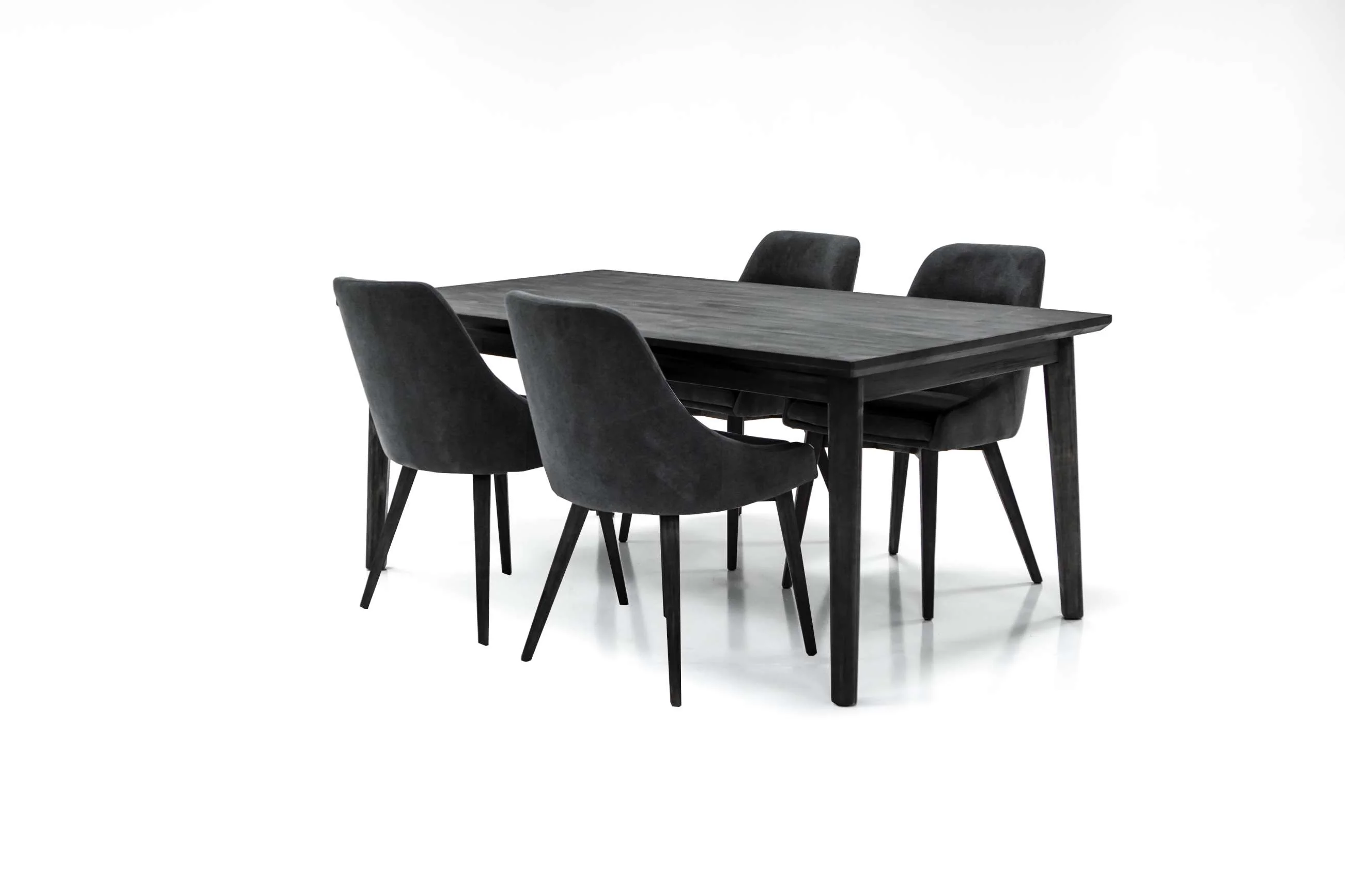 Lileth Charcoal Upholstered Dining Chair - Set of 2 By Armen Living - Image 7