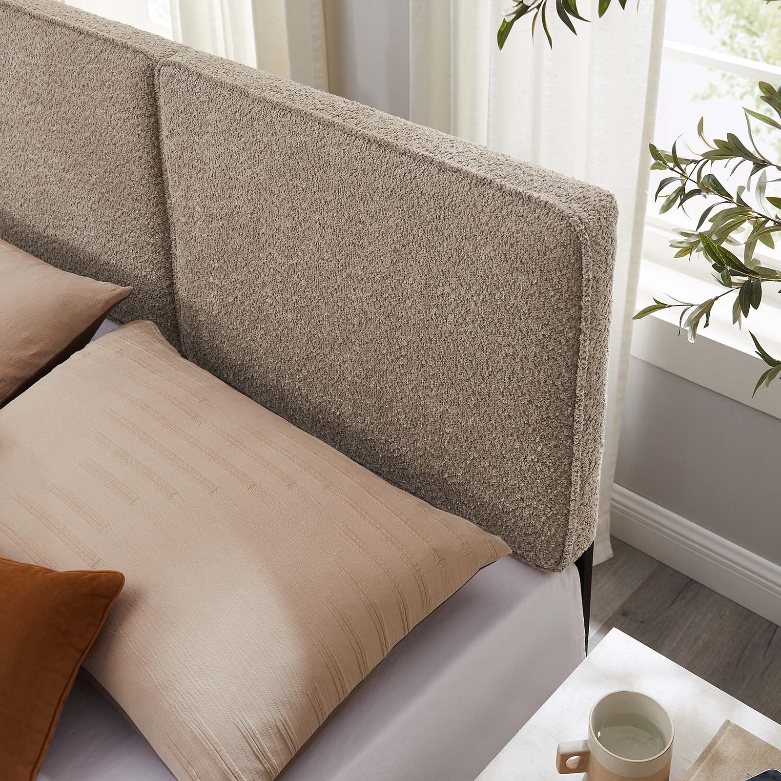 Lindee Boucle Fabric King Headboard By Modway - MOD-7151 - Image 15